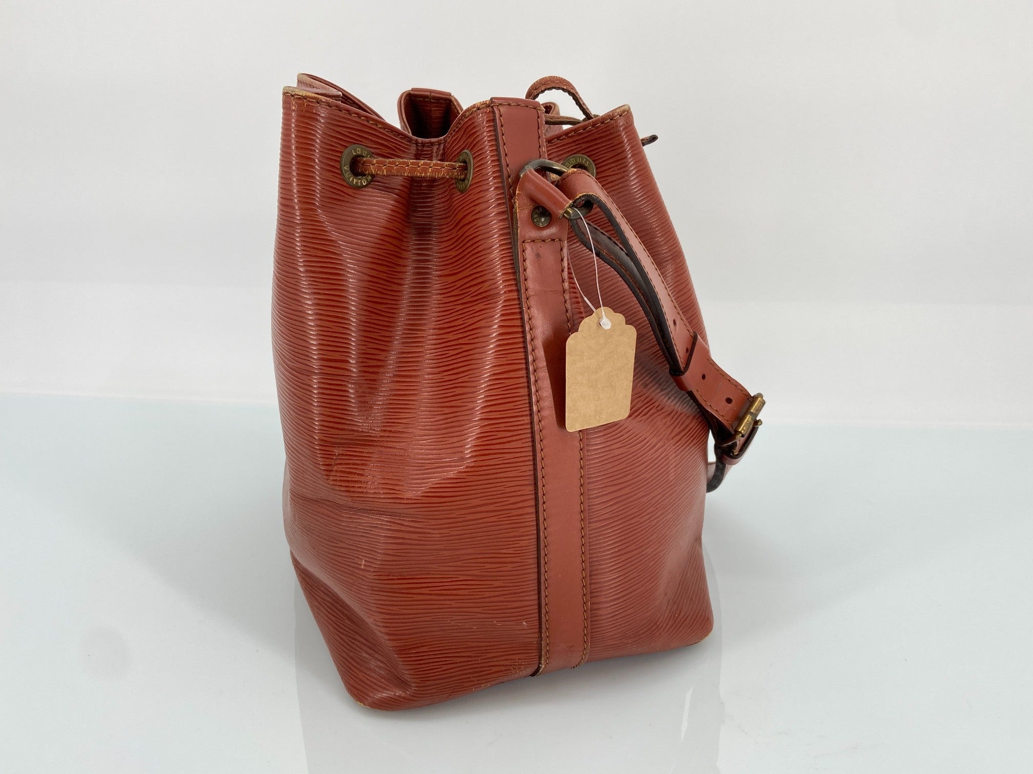 Louis Vuitton Sac Noé Petit Cognac Epi Leather