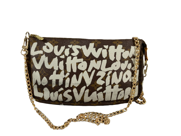 Louis Vuitton x Stephen Sprouse Pochette Accessoires Graffiti White