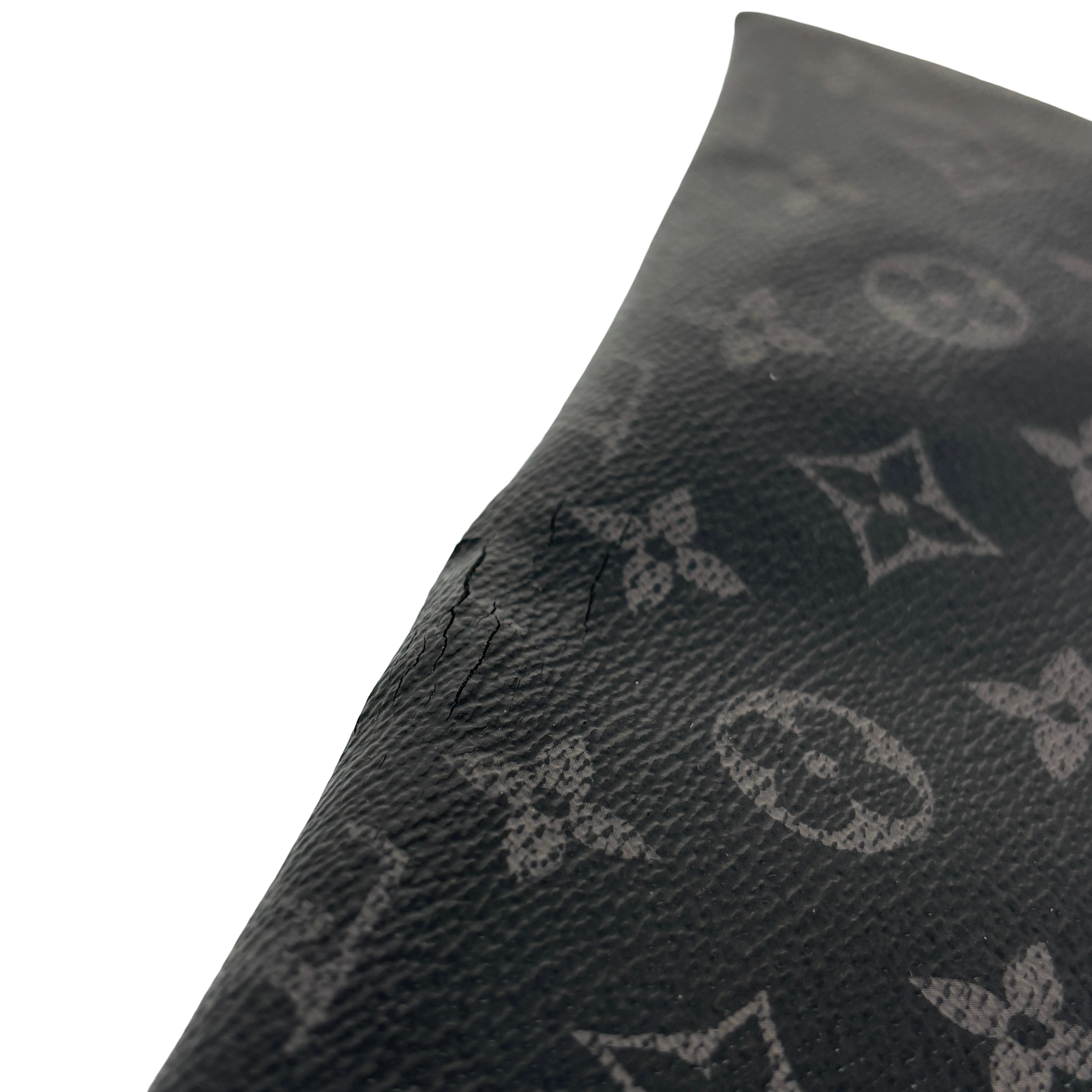 Louis Vuitton Pochette Voyage MM Black Monogram Eclipse Canvas