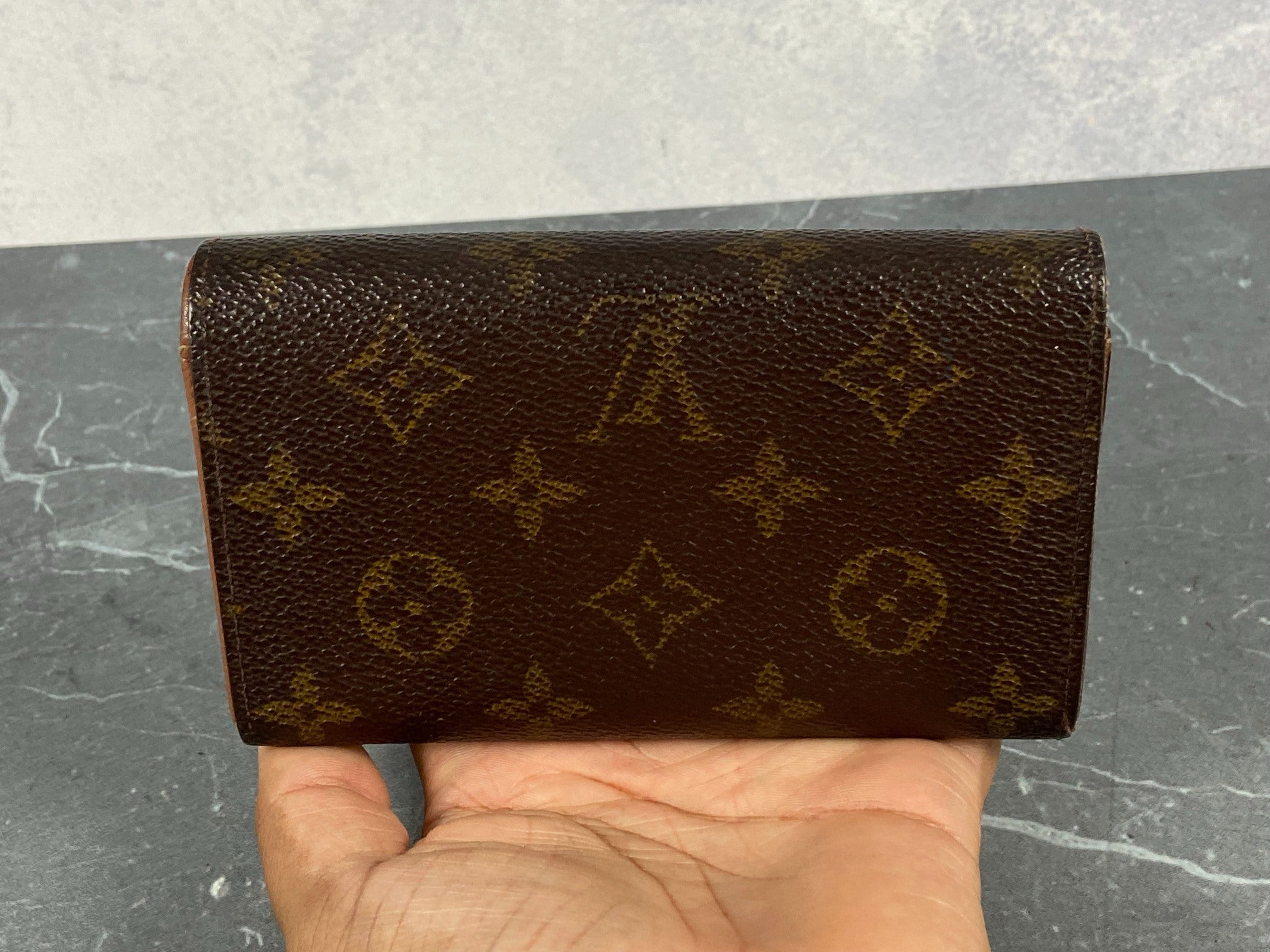 Louis Vuitton Porte-Monnaie Tresor Monogram Canvas