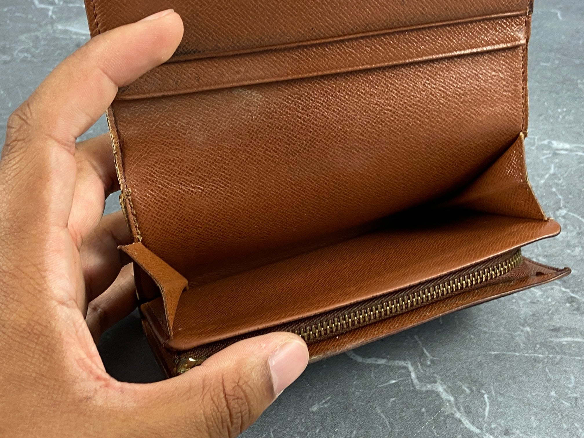 Louis Vuitton Porte-Monnaie Tresor Monogram Canvas