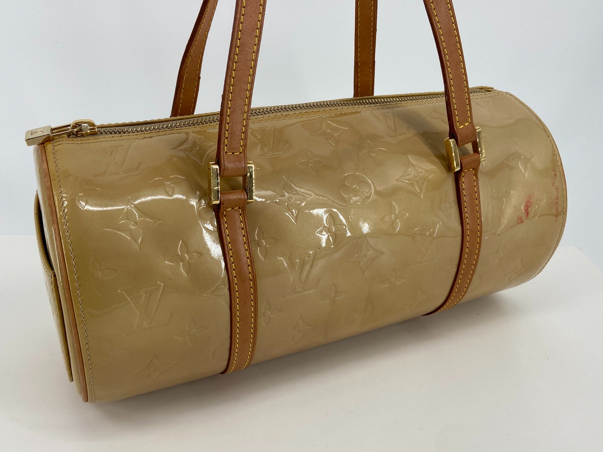 Louis Vuitton Bedford / Papillon Yellow Vernis Leather