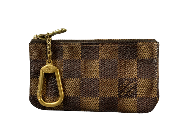 Louis Vuitton Pochette Cles Key Pouch Damier Ebene Canvas – heatstation