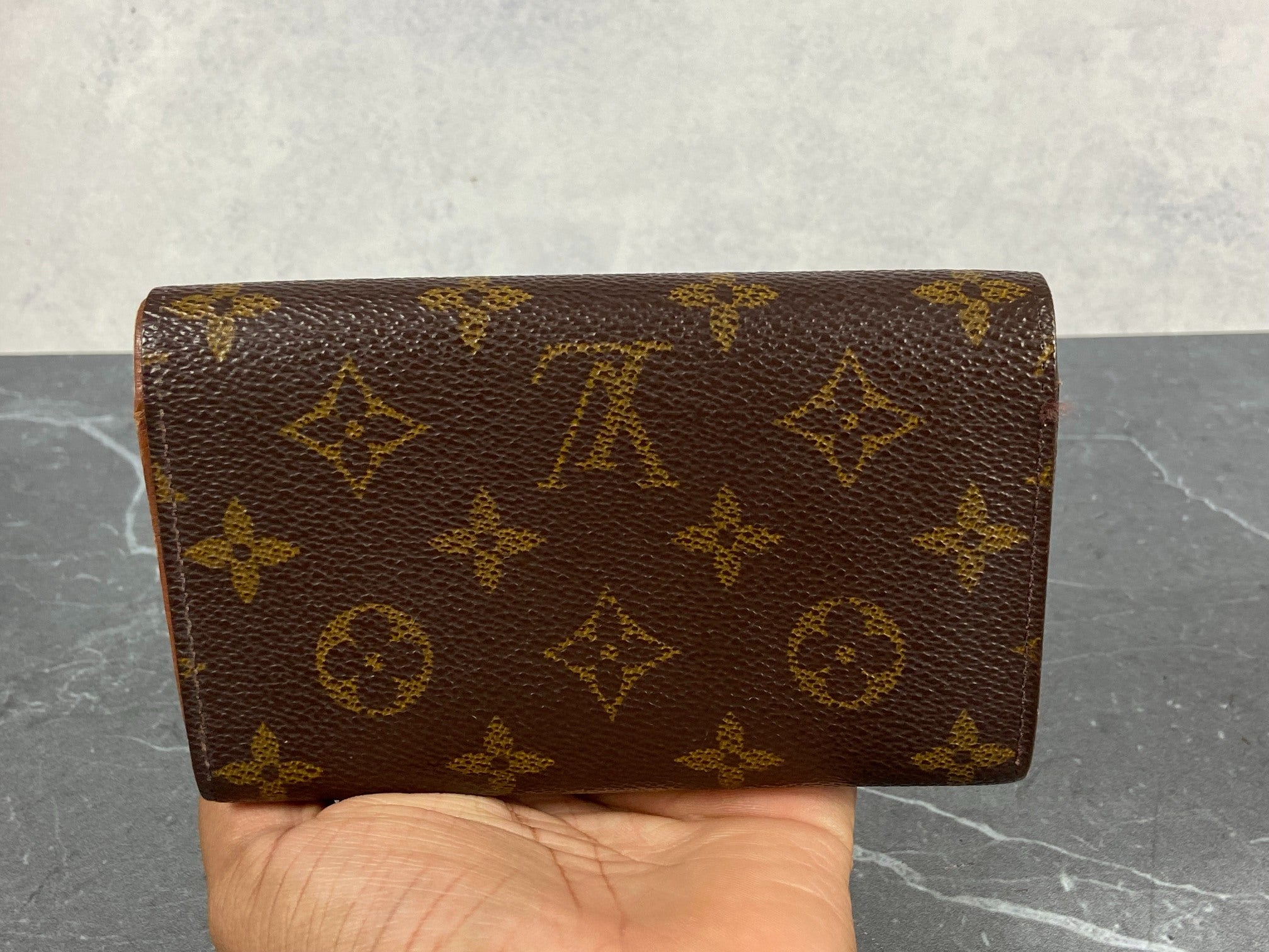 Louis Vuitton Porte-Monnaie Tresor Monogram Canvas