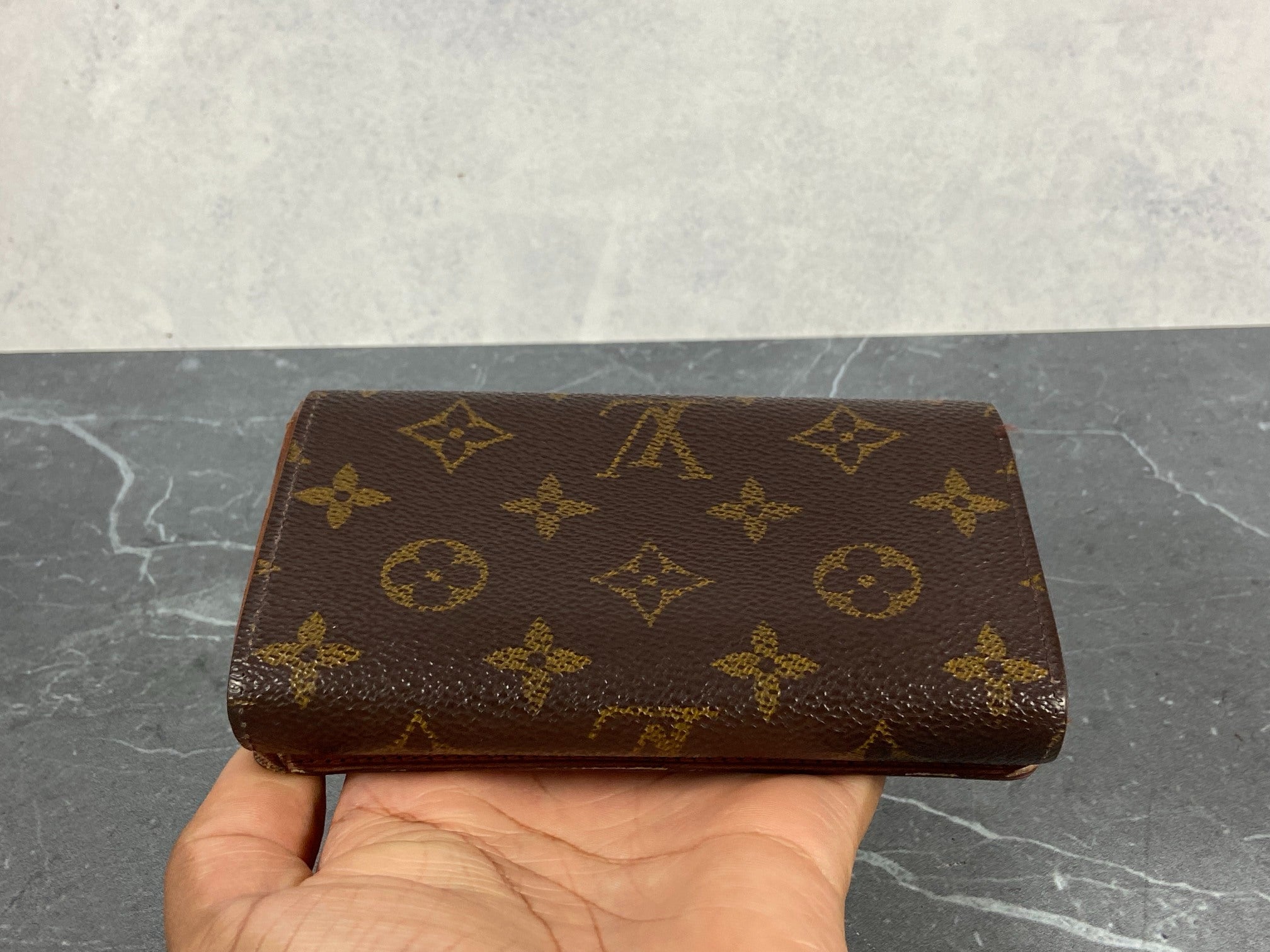 Louis Vuitton Porte-Monnaie Tresor Monogram Canvas