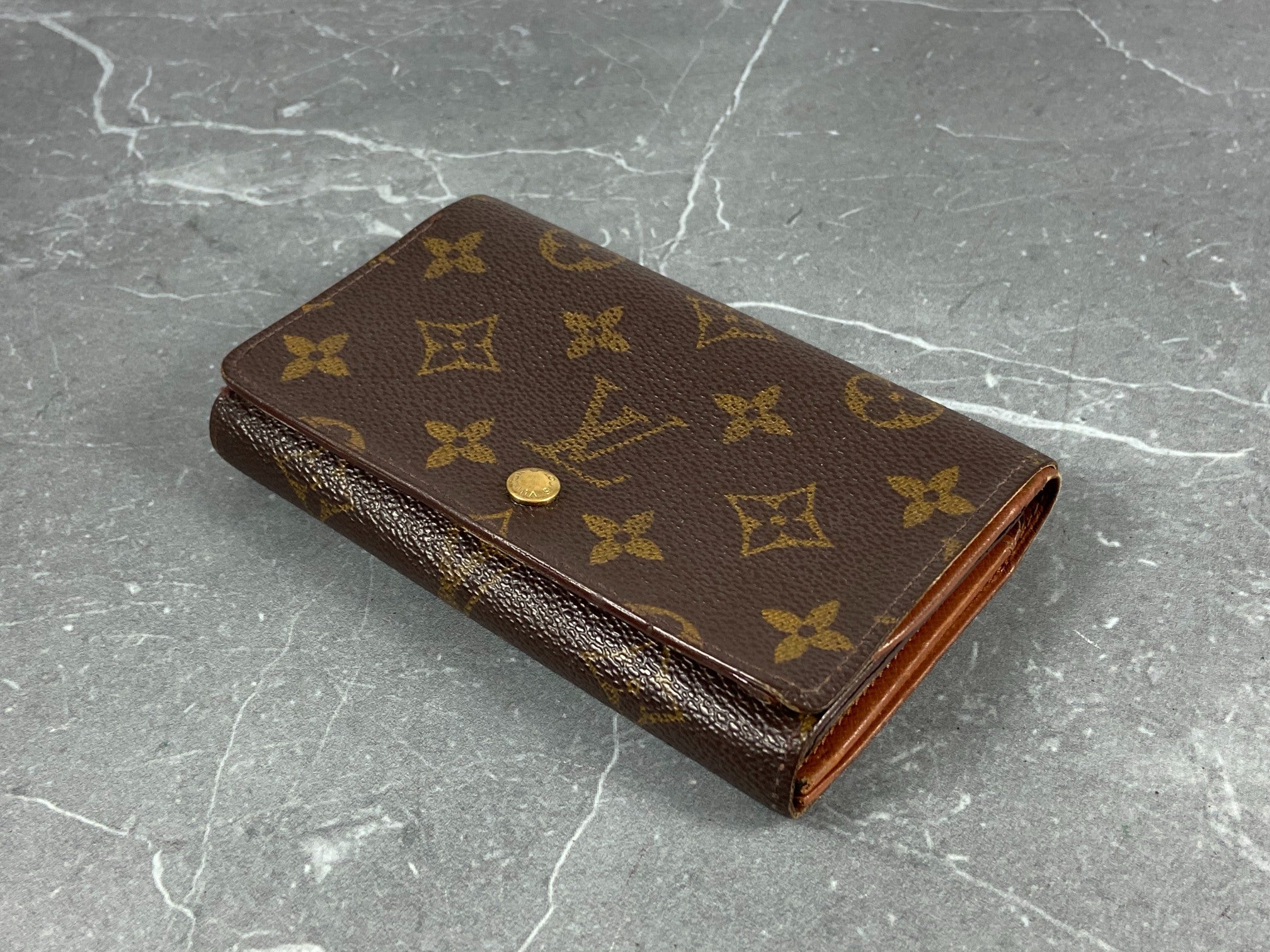 Louis Vuitton Porte-Monnaie Tresor Monogram Canvas