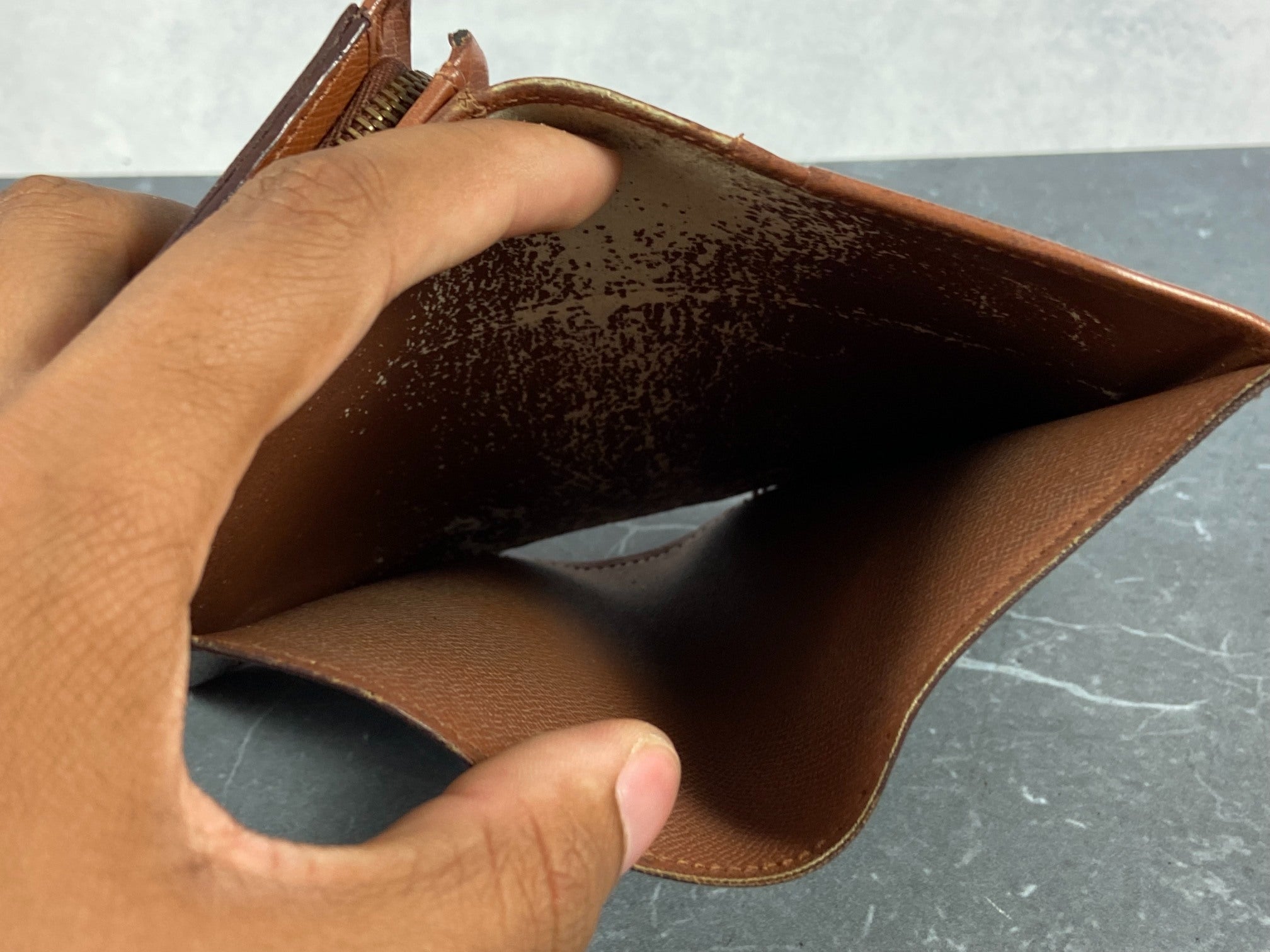 Louis Vuitton Porte-Monnaie Tresor Monogram Canvas