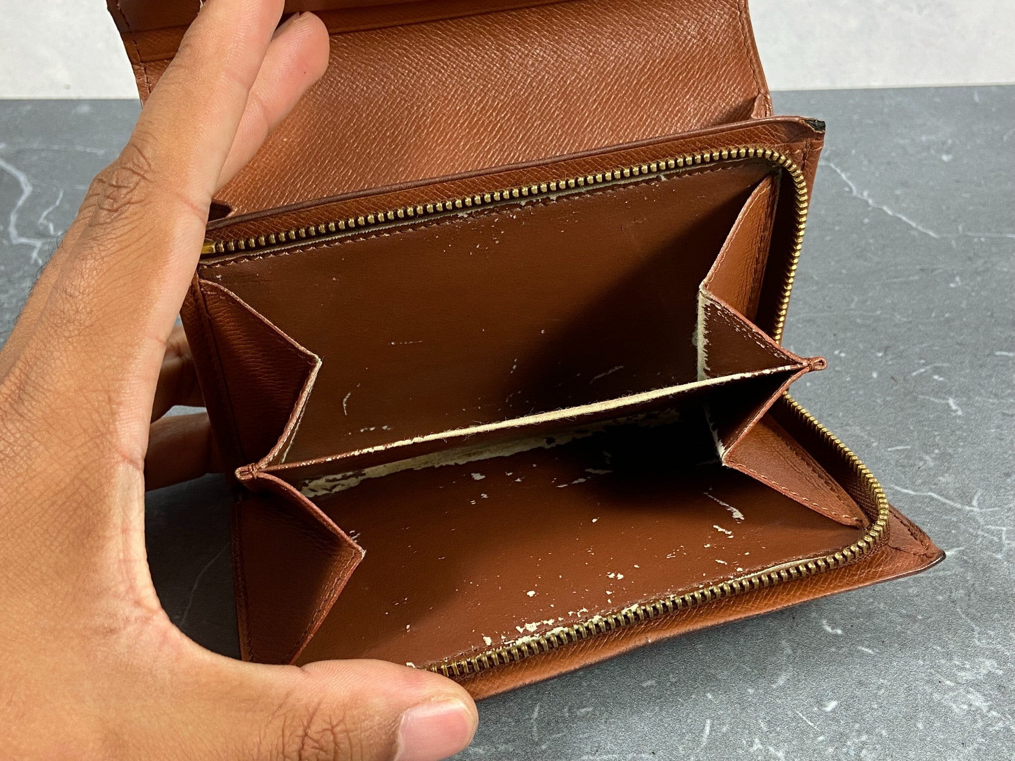 Louis Vuitton Porte-Monnaie Tresor Monogram Canvas