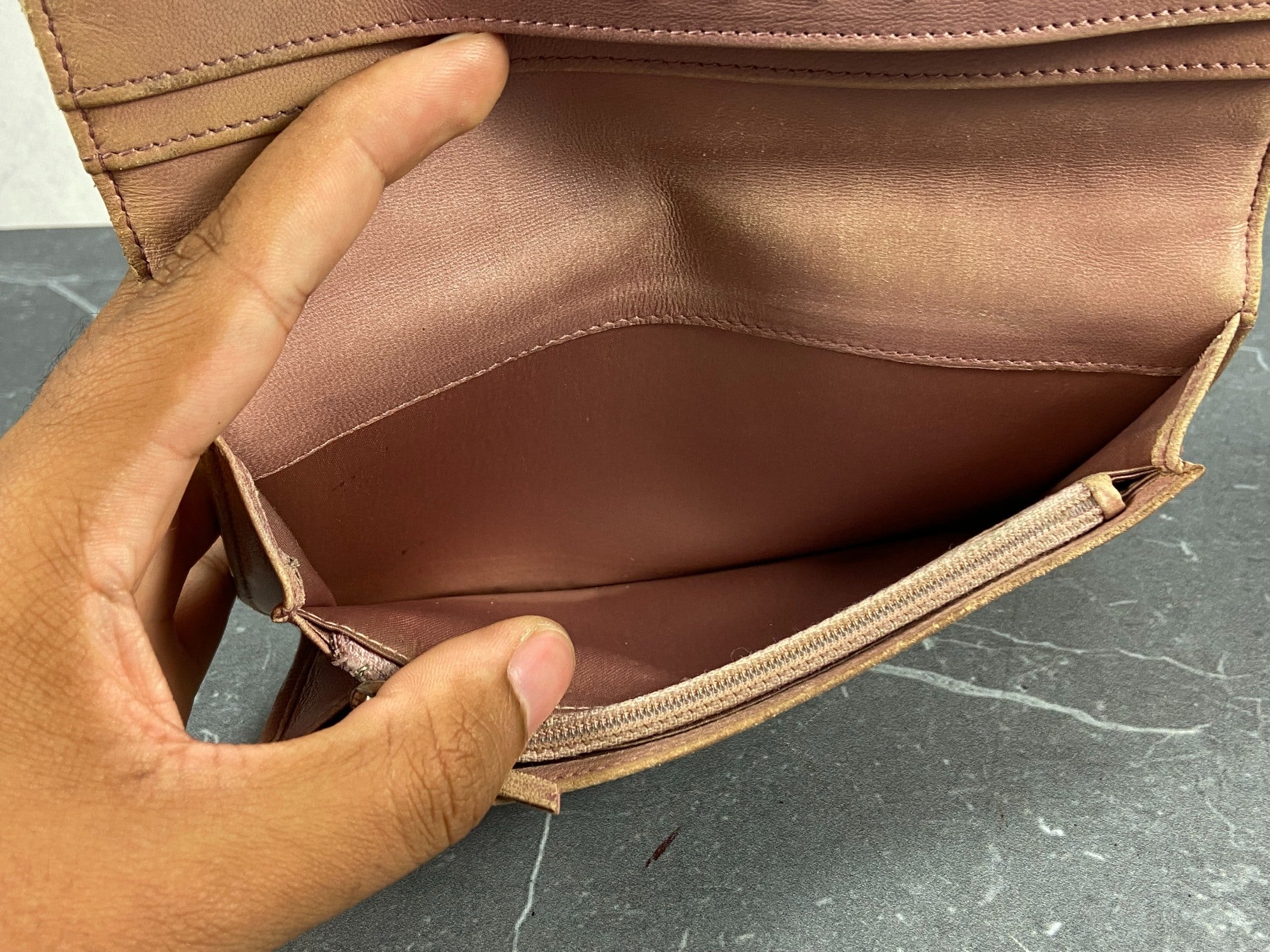 Chanel CC Camélia Long Wallet Black Leather