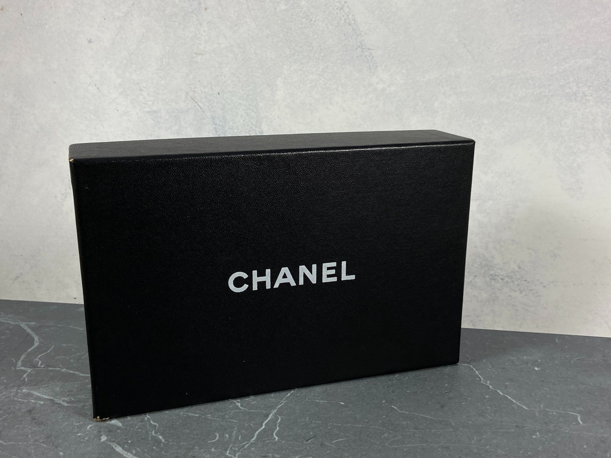 Chanel Timeless / Classic Matelasse Flap Wallet Black Leather