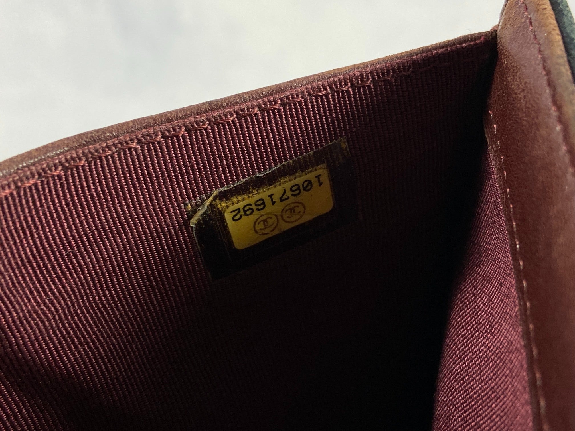 Chanel Timeless / Classic Matelasse Flap Wallet Black Leather