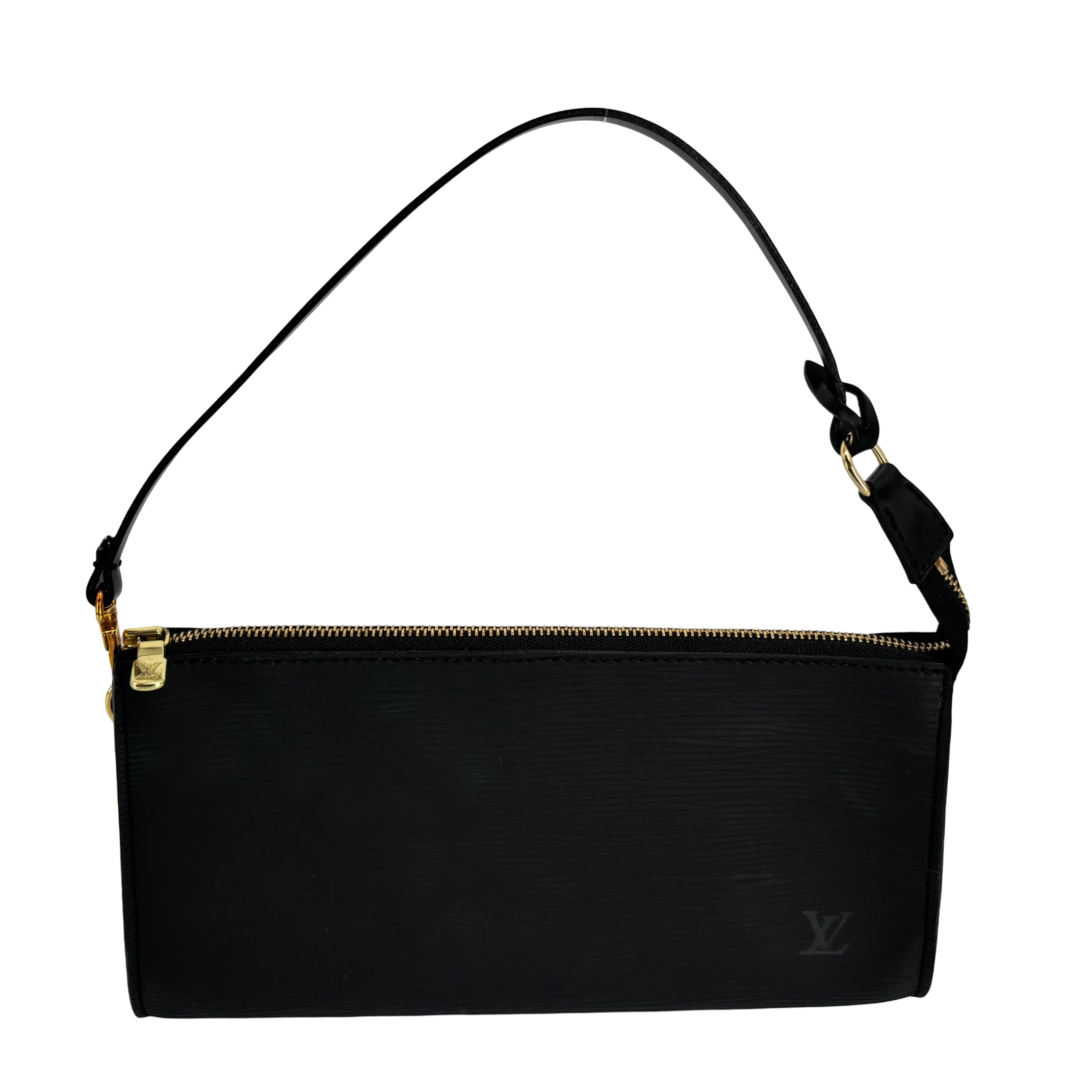 Louis Vuitton Pochette Accessoires Black Epi Leather