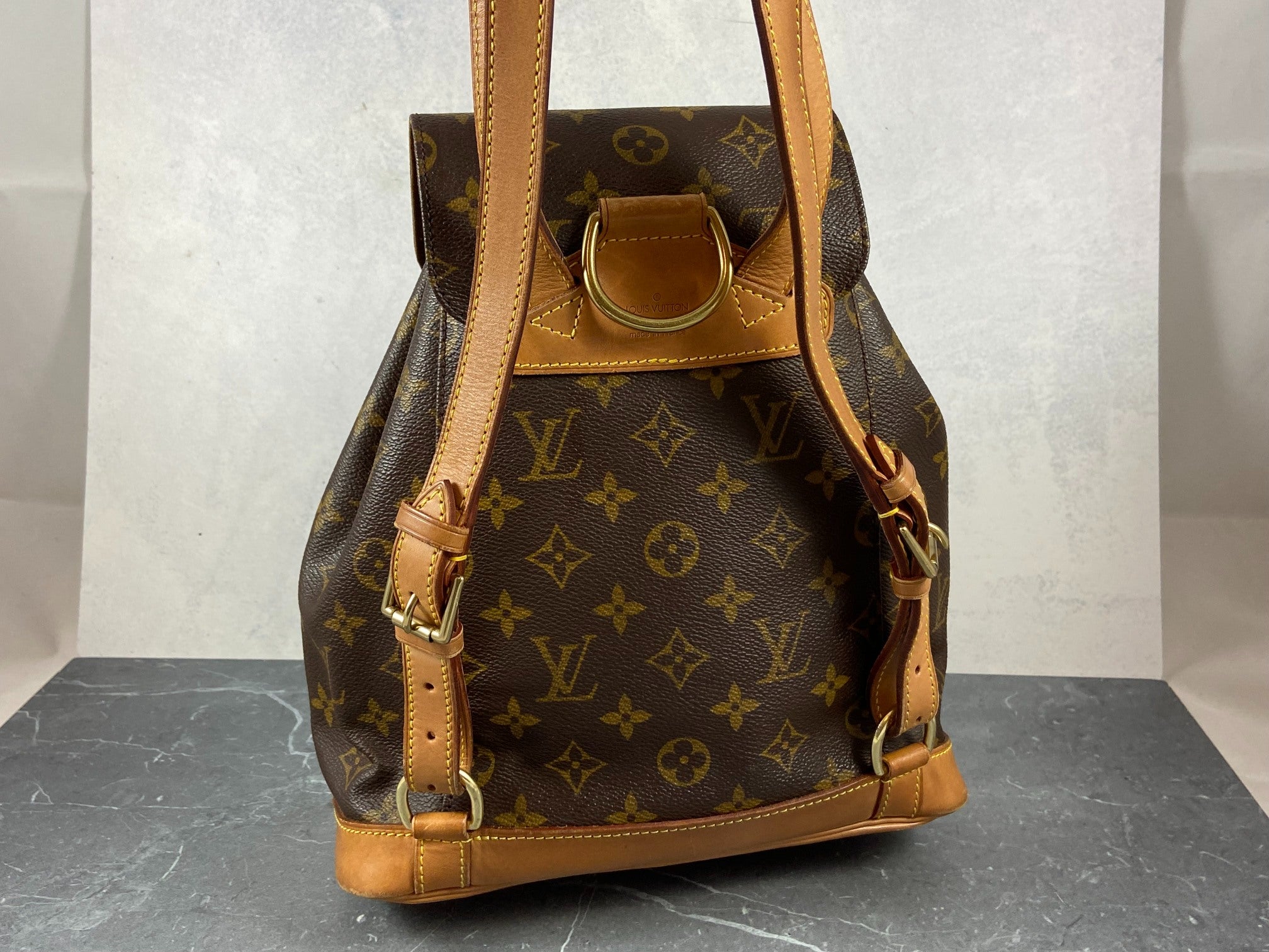 Louis Vuitton Montsouris MM Backpack Monogram Canvas