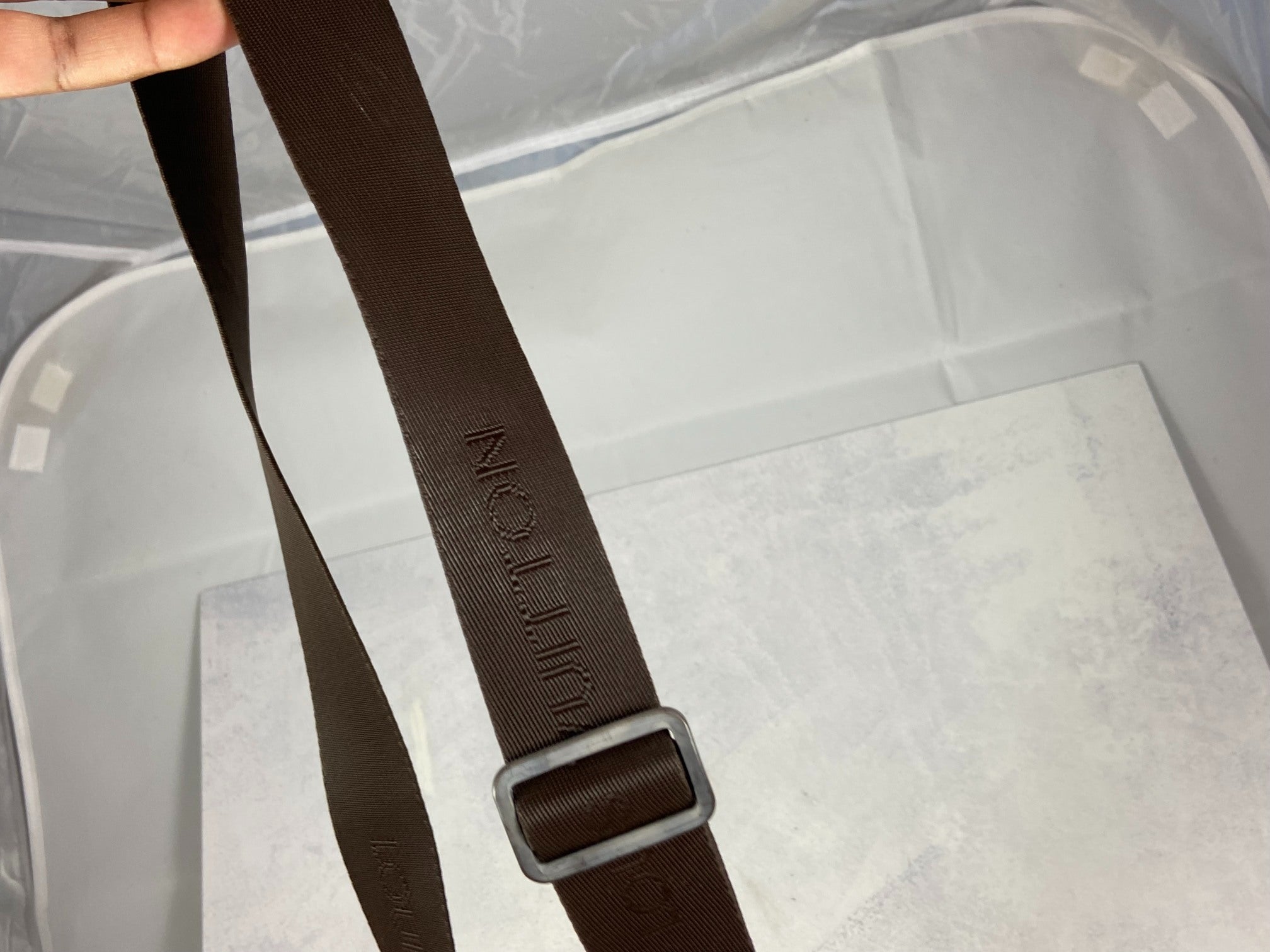 Louis Vuitton Olav PM Messenger Bag Damier Ebene Canvas