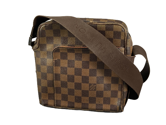 Louis Vuitton Olav PM Messenger Bag Damier Ebene Canvas