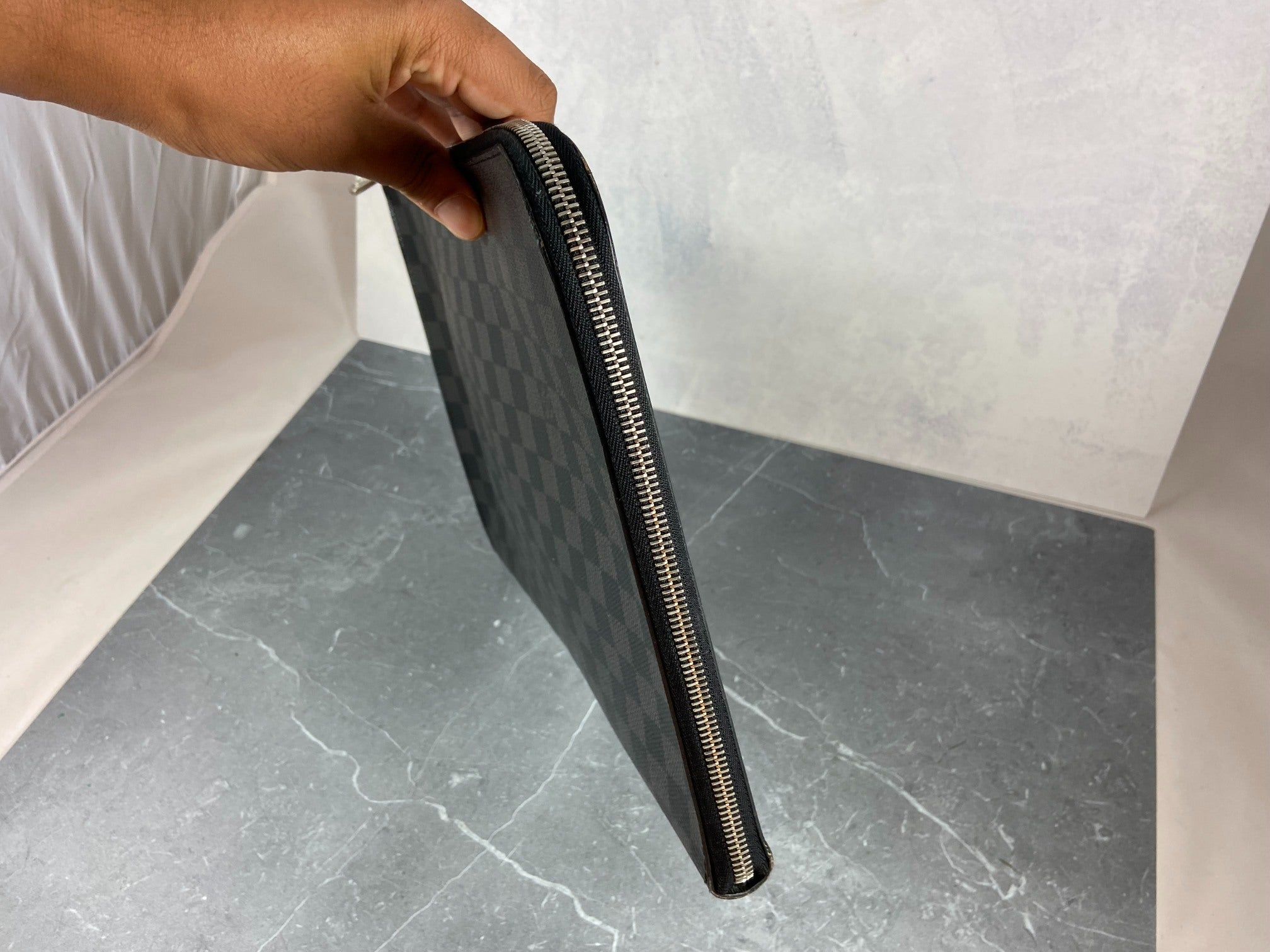 Louis Vuitton Pochette Jour GM Damier Graphite Canvas