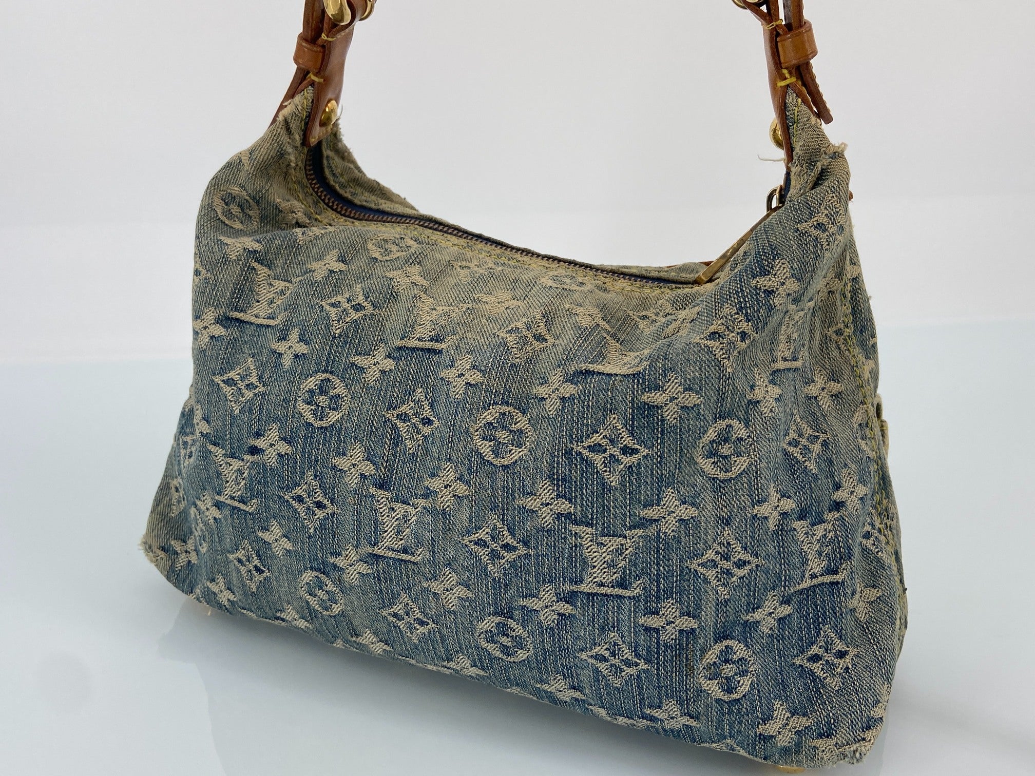 Louis Vuitton Baggy PM Monogram Canvas Bag Blue