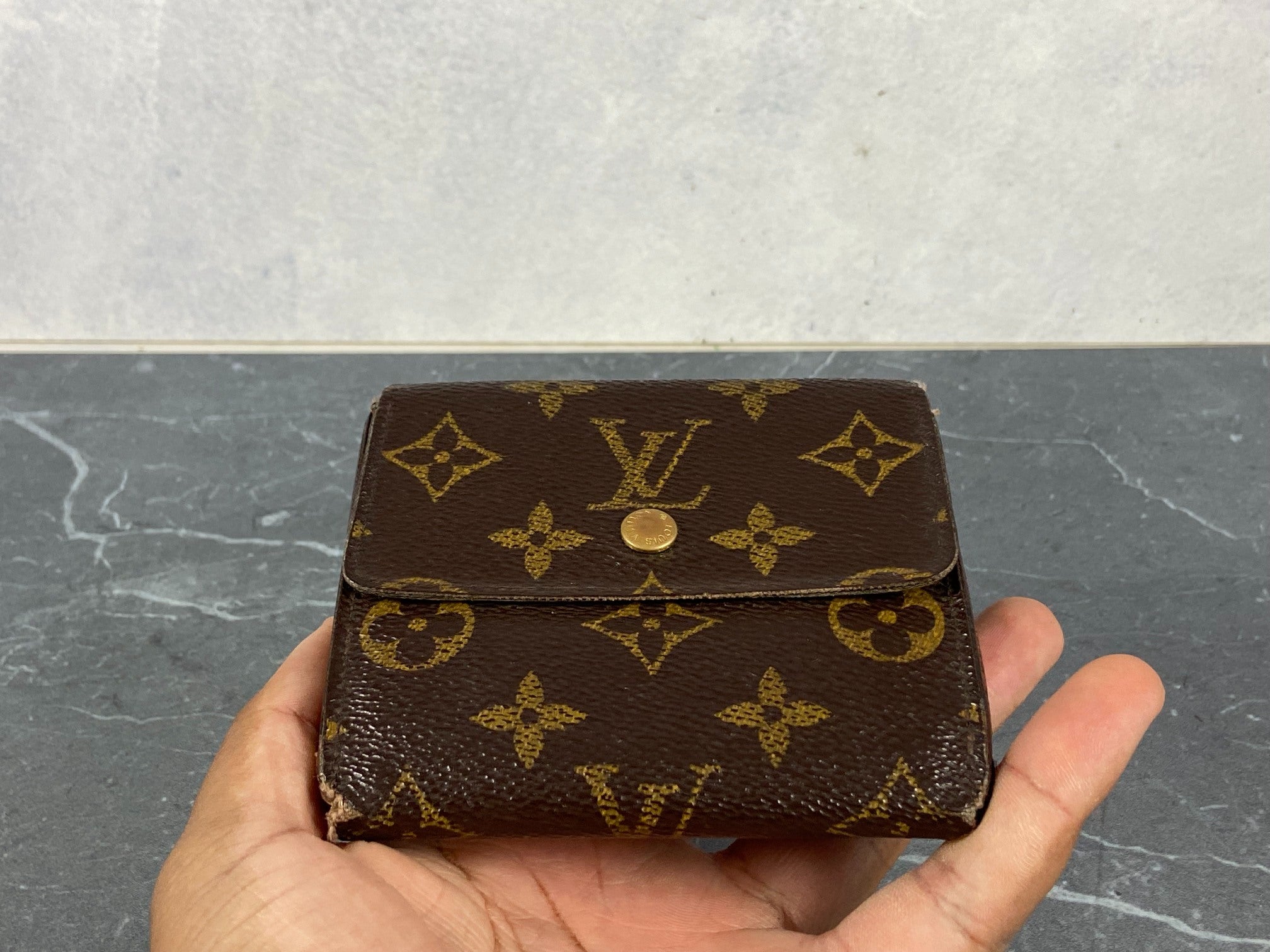 Louis Vuitton Elise Wallet Monogram Canvas