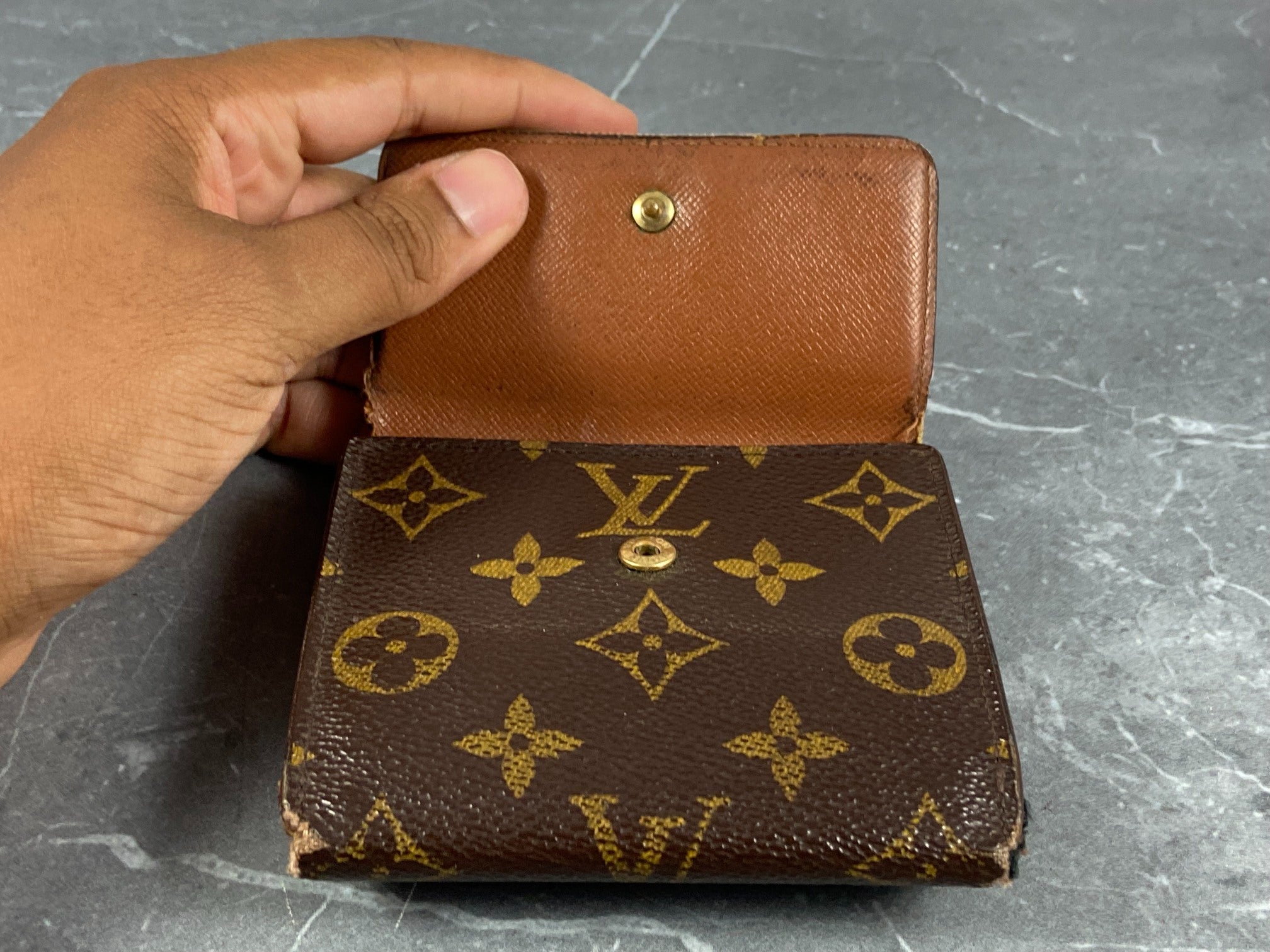 Louis Vuitton Elise Wallet Monogram Canvas