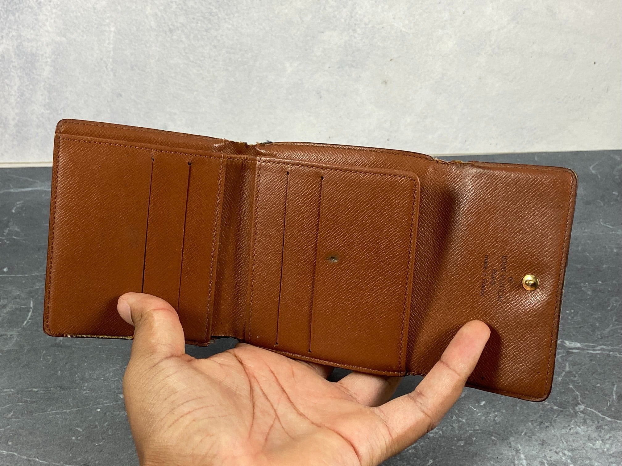 Louis Vuitton Elise Wallet Monogram Canvas