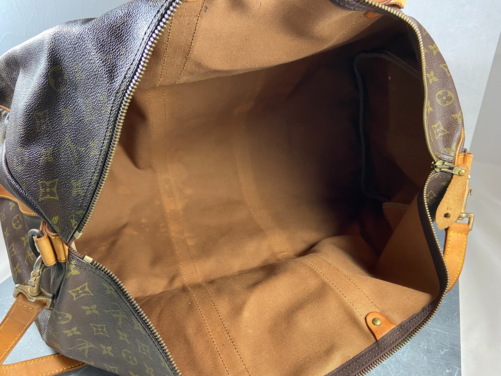 Louis Vuitton Keepall 60 Bandouliere Monogram Canvas