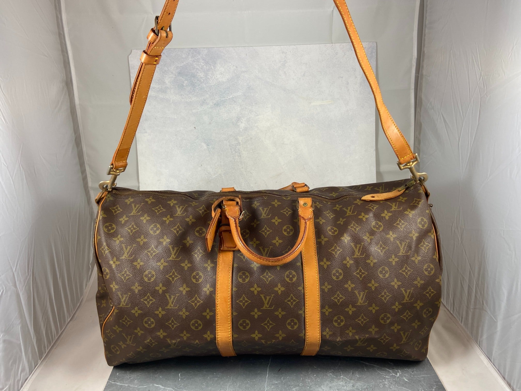 Louis Vuitton Keepall 60 Bandouliere Monogram Canvas