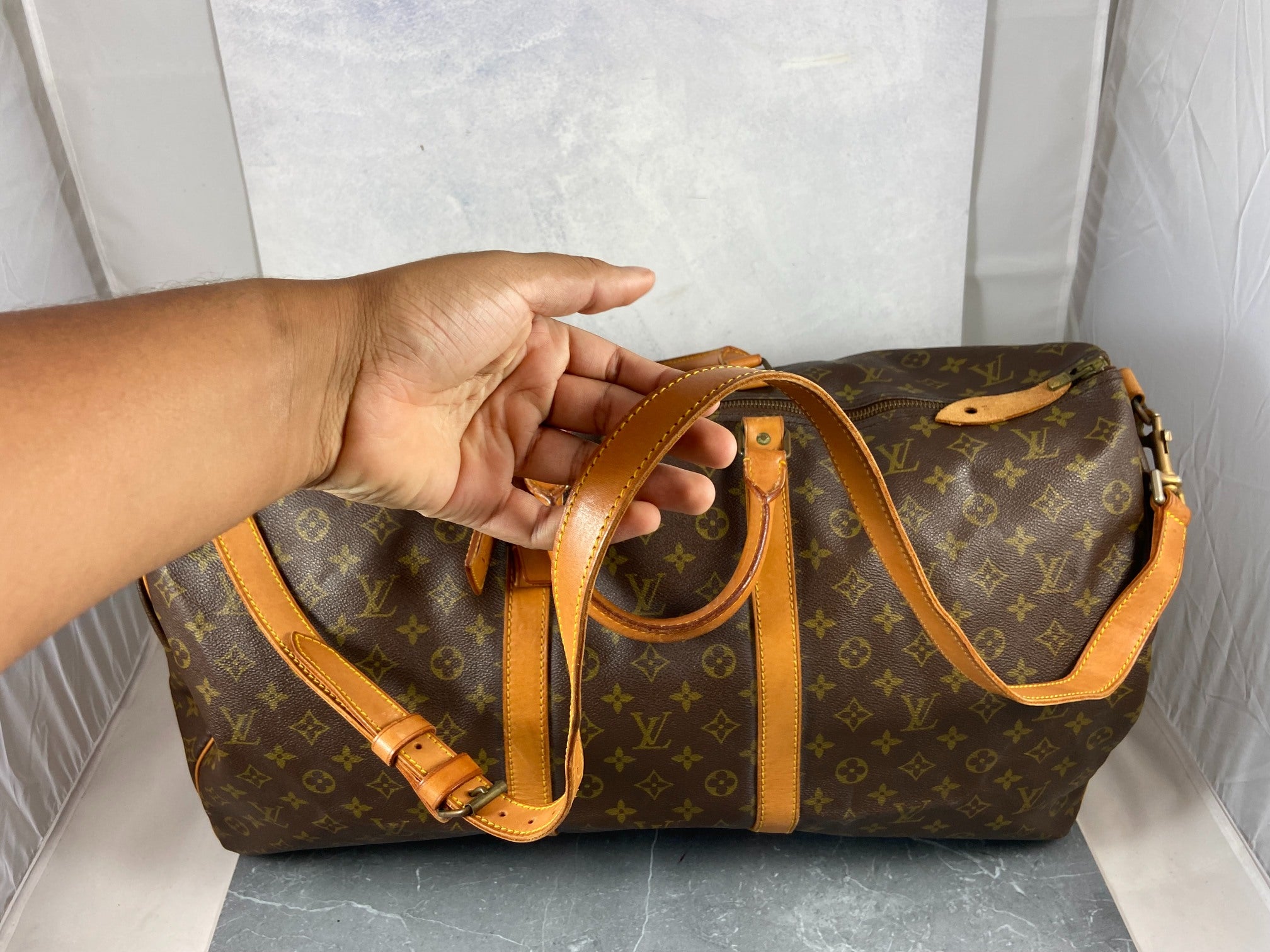 Louis Vuitton Keepall 60 Bandouliere Monogram Canvas