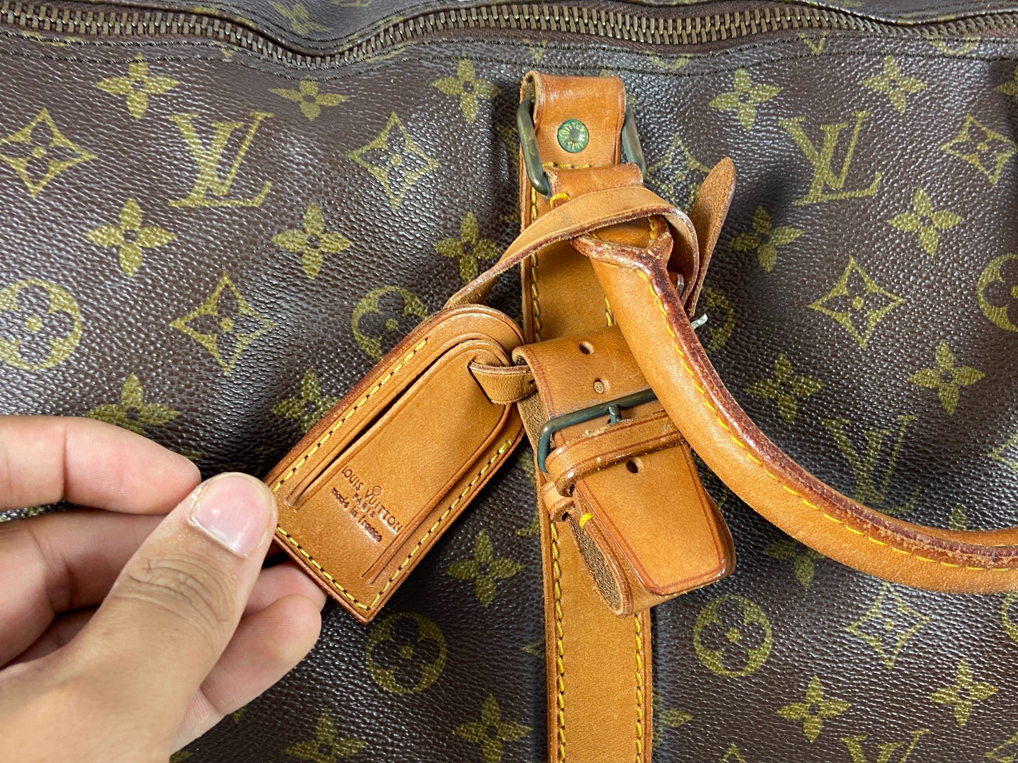 Louis Vuitton Keepall 60 Bandouliere Monogram Canvas