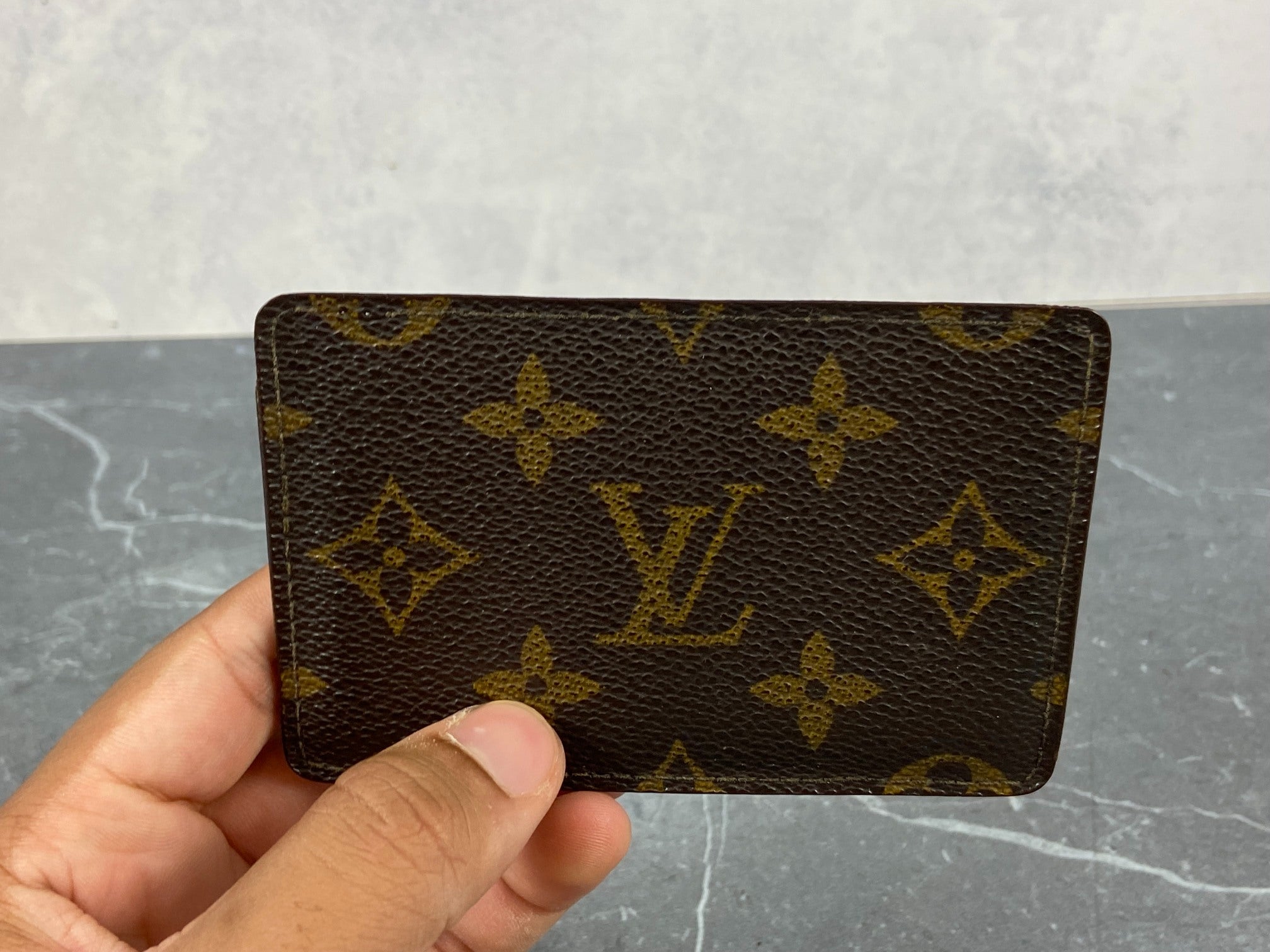 Louis Vuitton Porte-cartes Simple Cardholder Monogram Canvas