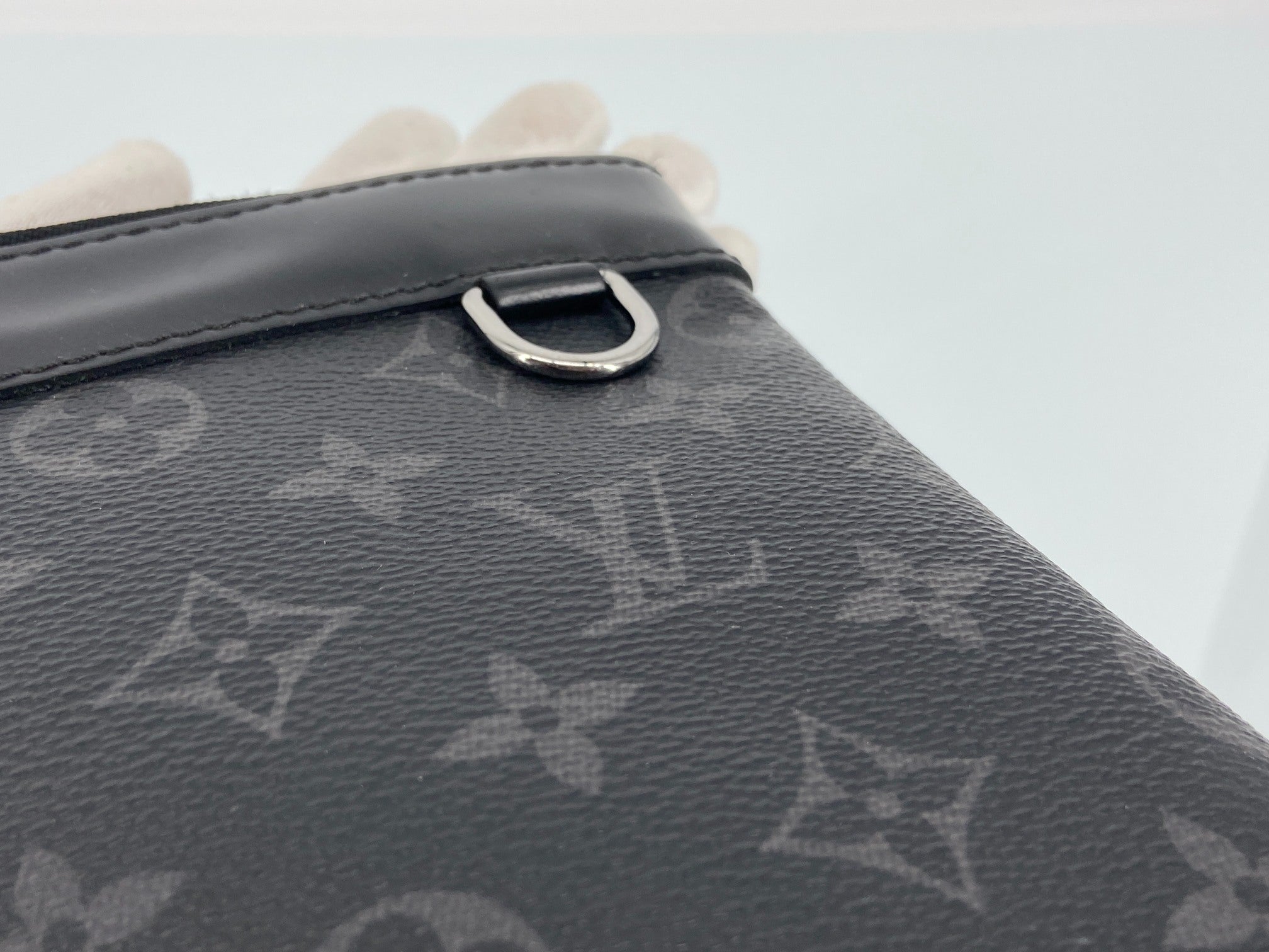 Louis Vuitton Pochette Discovery GM Monogram Eclipse Canvas