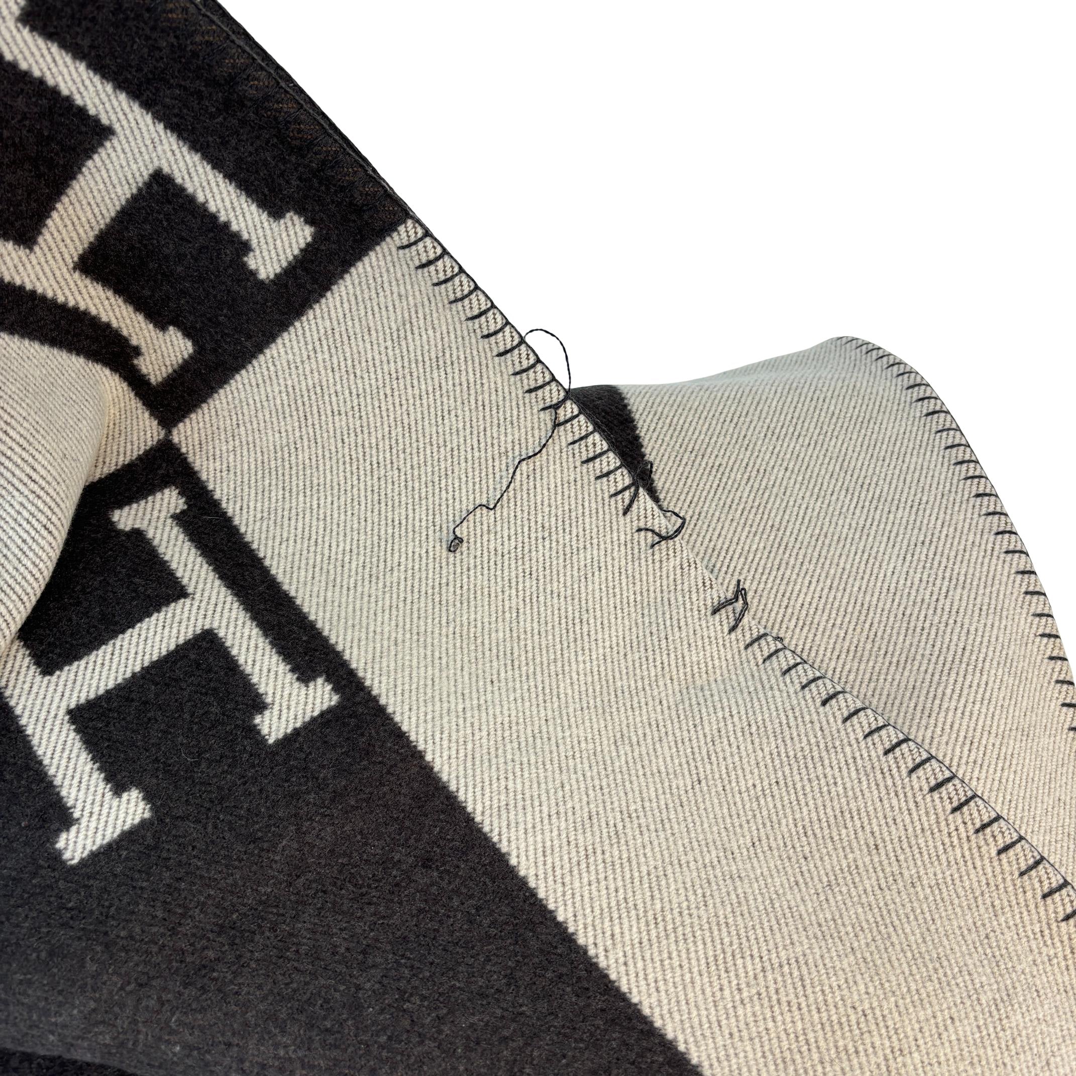 Hermès Avalon Blanket Black