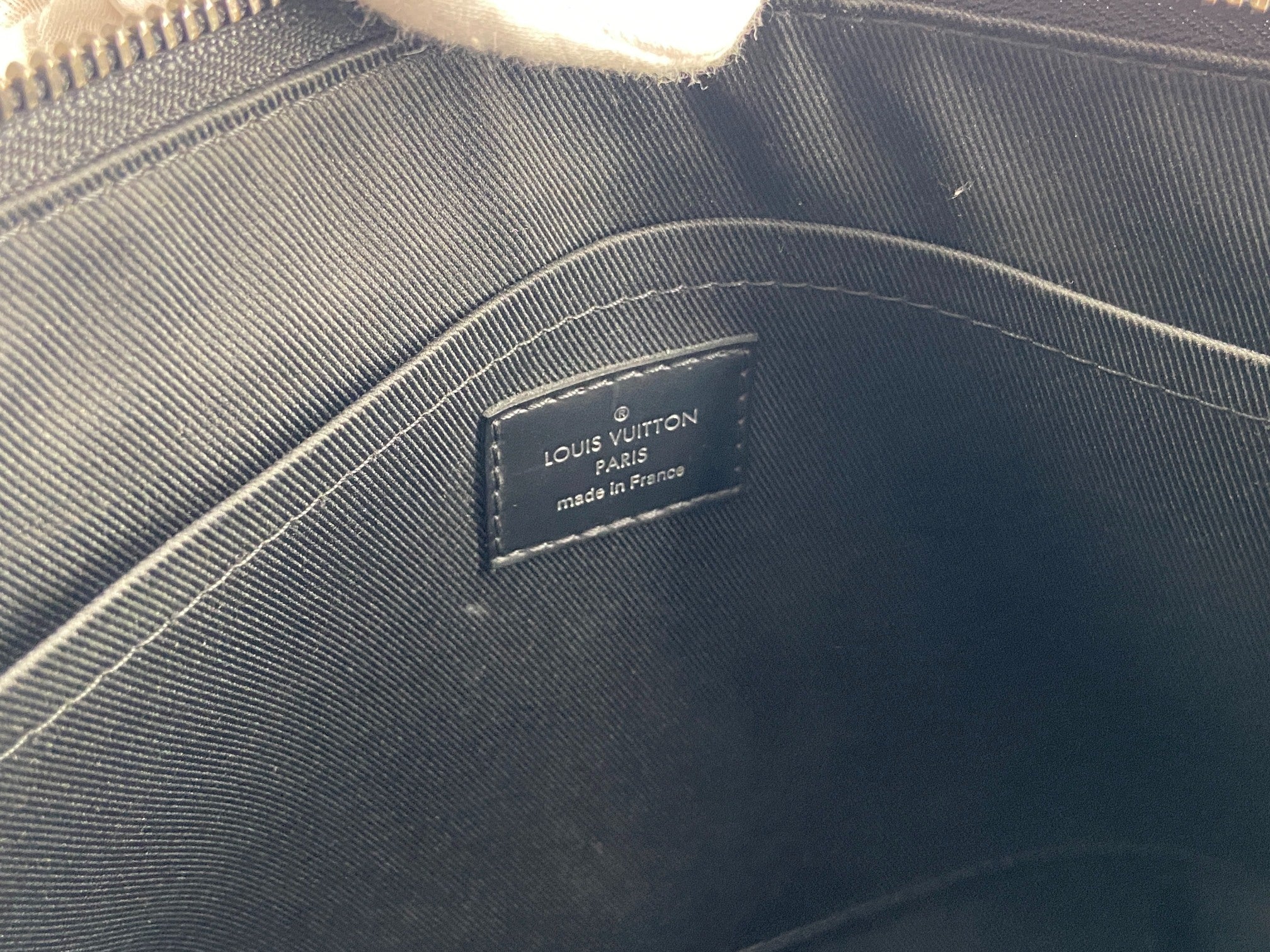 Louis Vuitton Pochette Discovery GM Monogram Eclipse Canvas