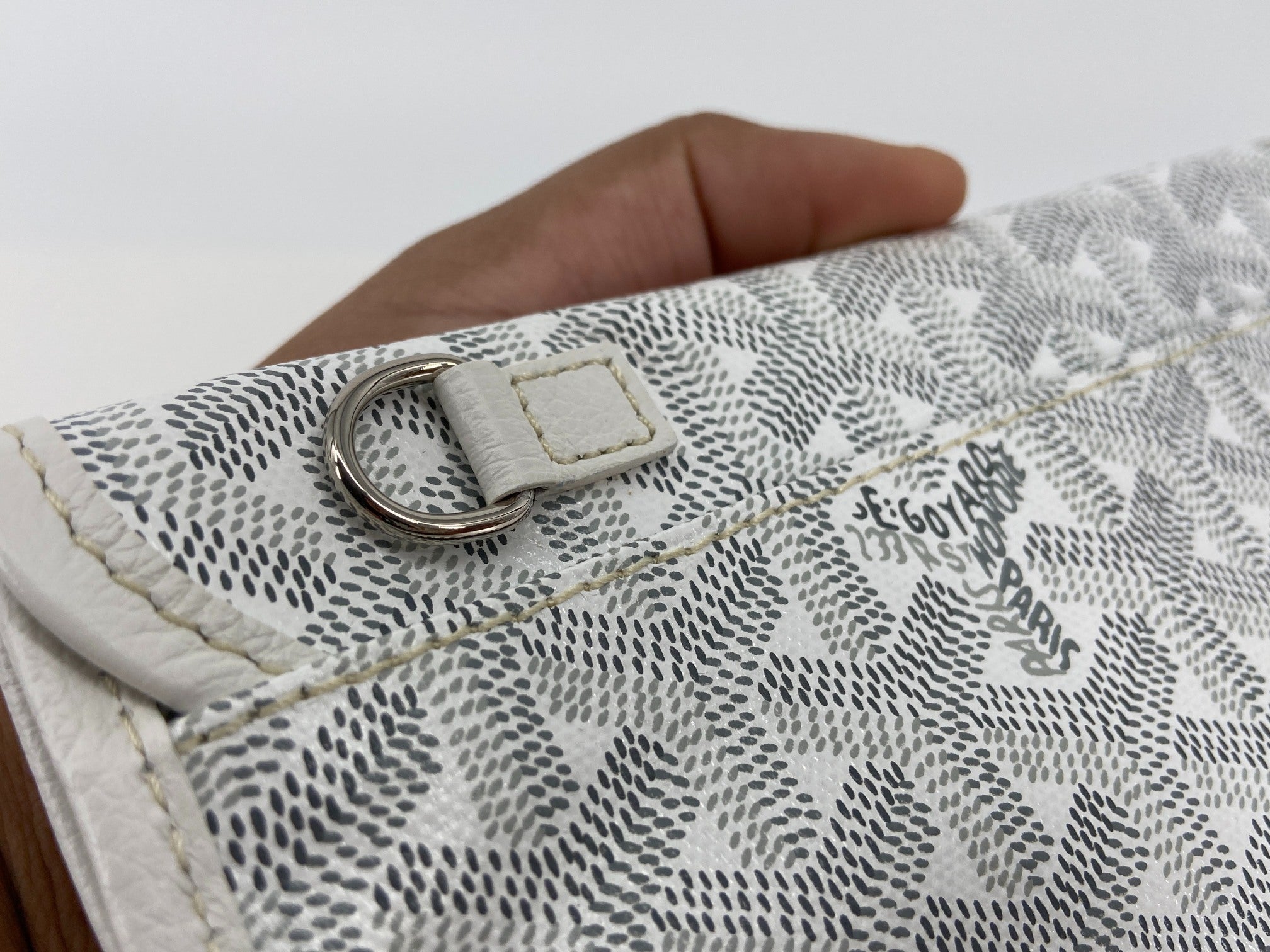 Goyard Saint Louis Pouch White Monogram