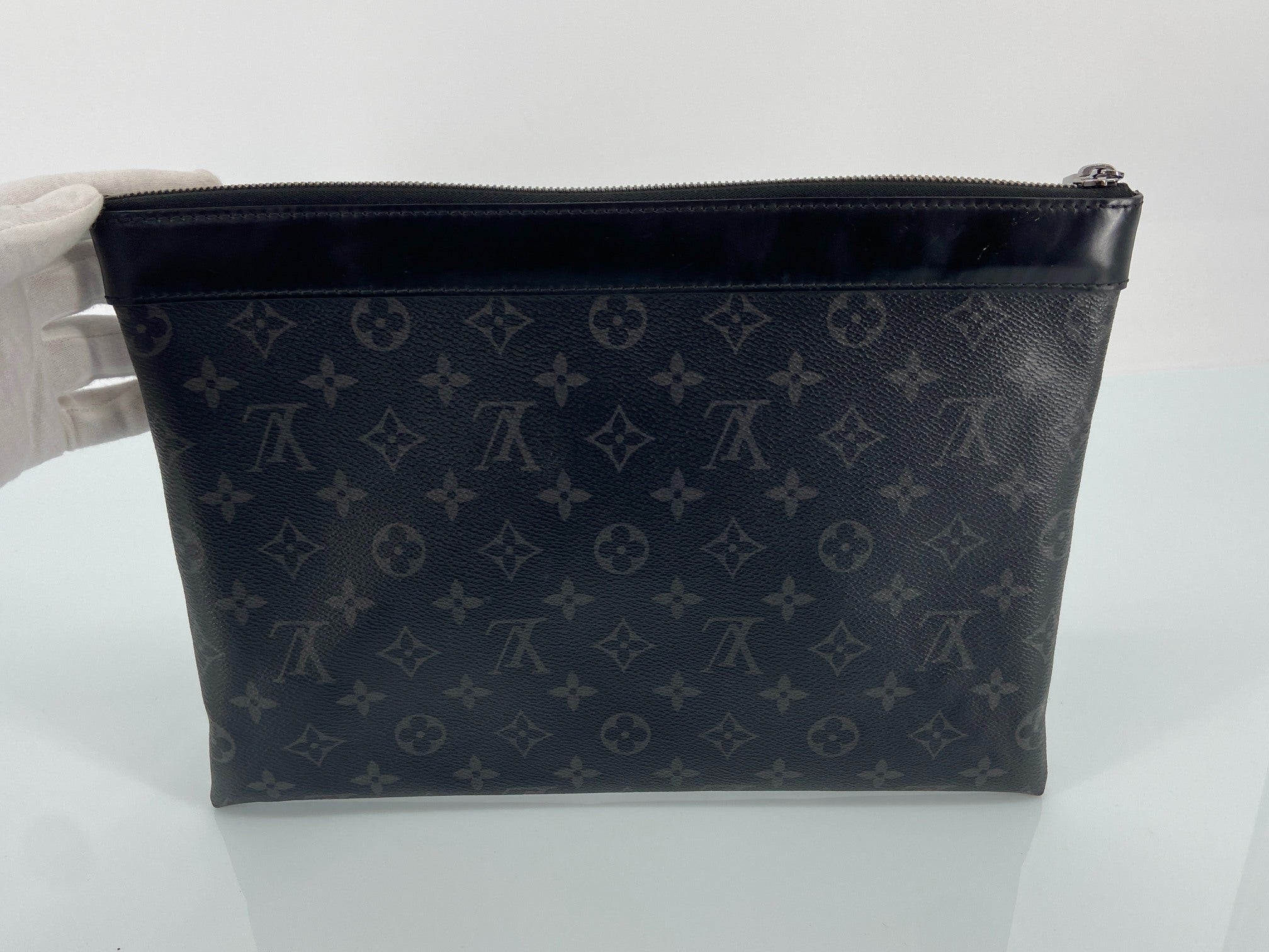 Louis Vuitton Pochette Discovery GM Monogram Eclipse Canvas