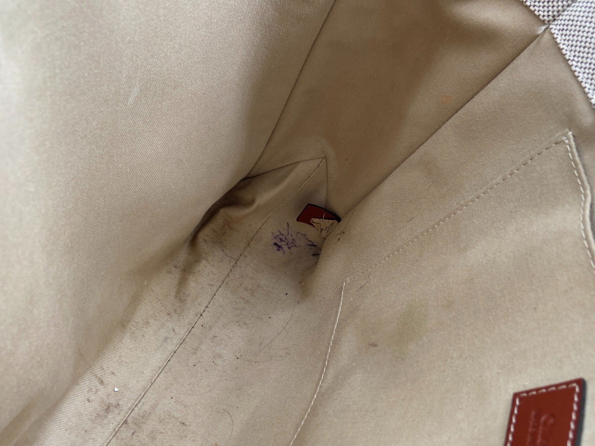 Chloé Woody Tote Bag Beige