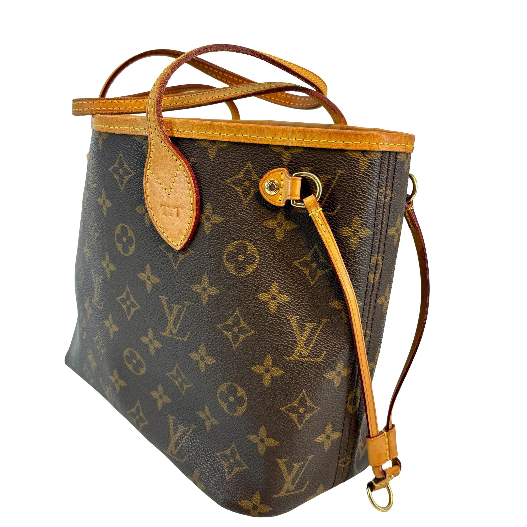 Louis Vuitton Neverfull PM Braun Monogram Canvas