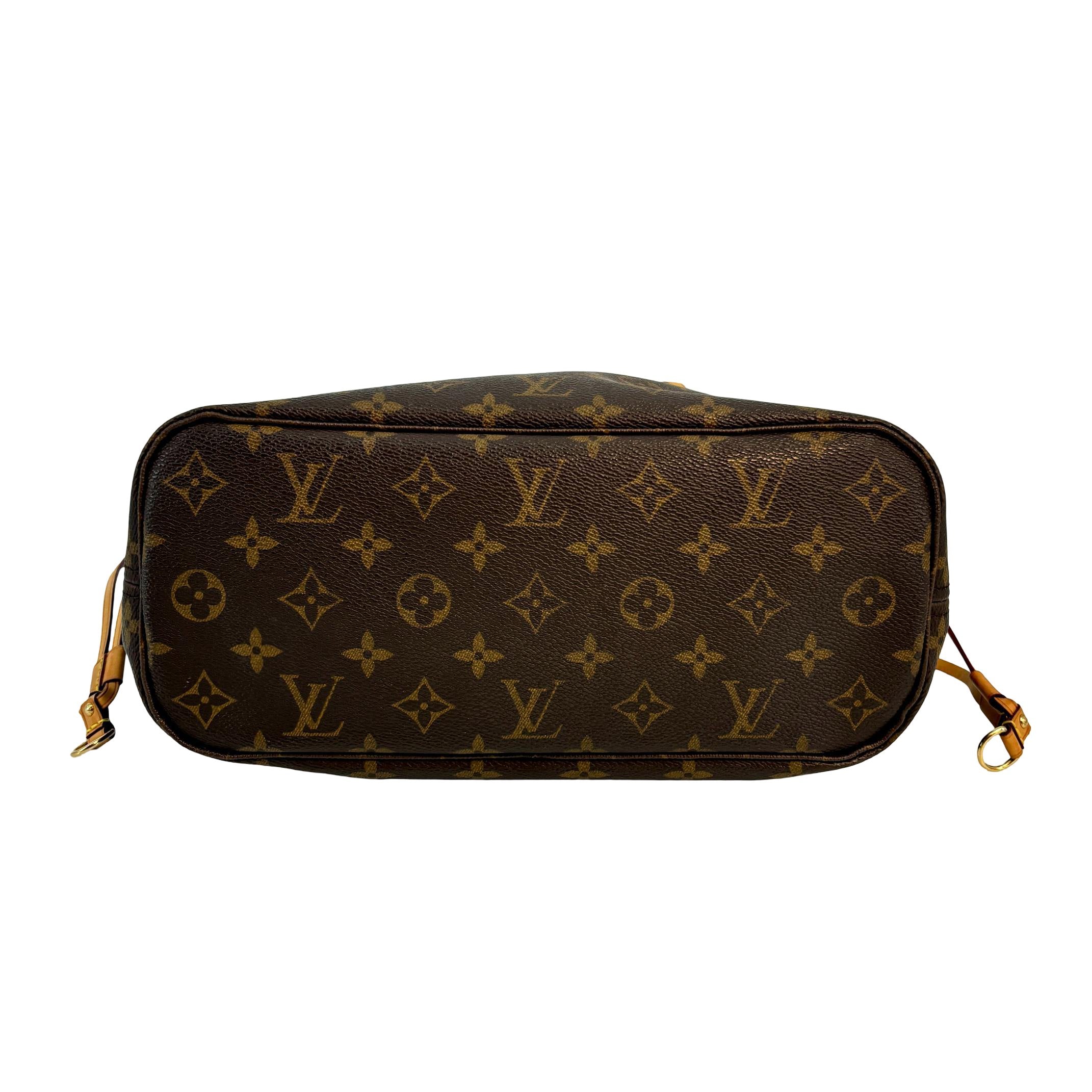Louis Vuitton Neverfull PM Braun Monogram Canvas