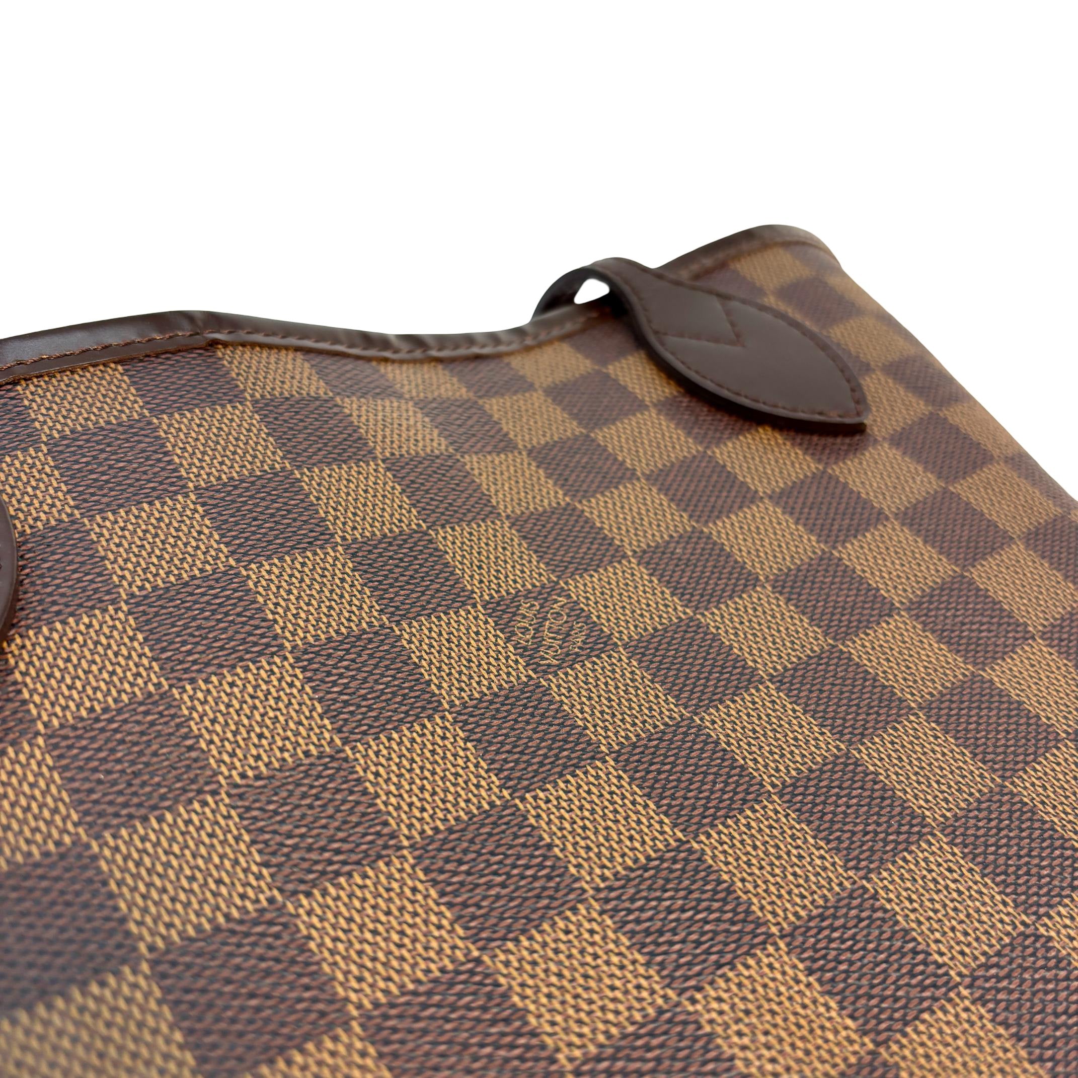 Louis Vuitton Neverfull MM Braun Damier Ebene Canvas