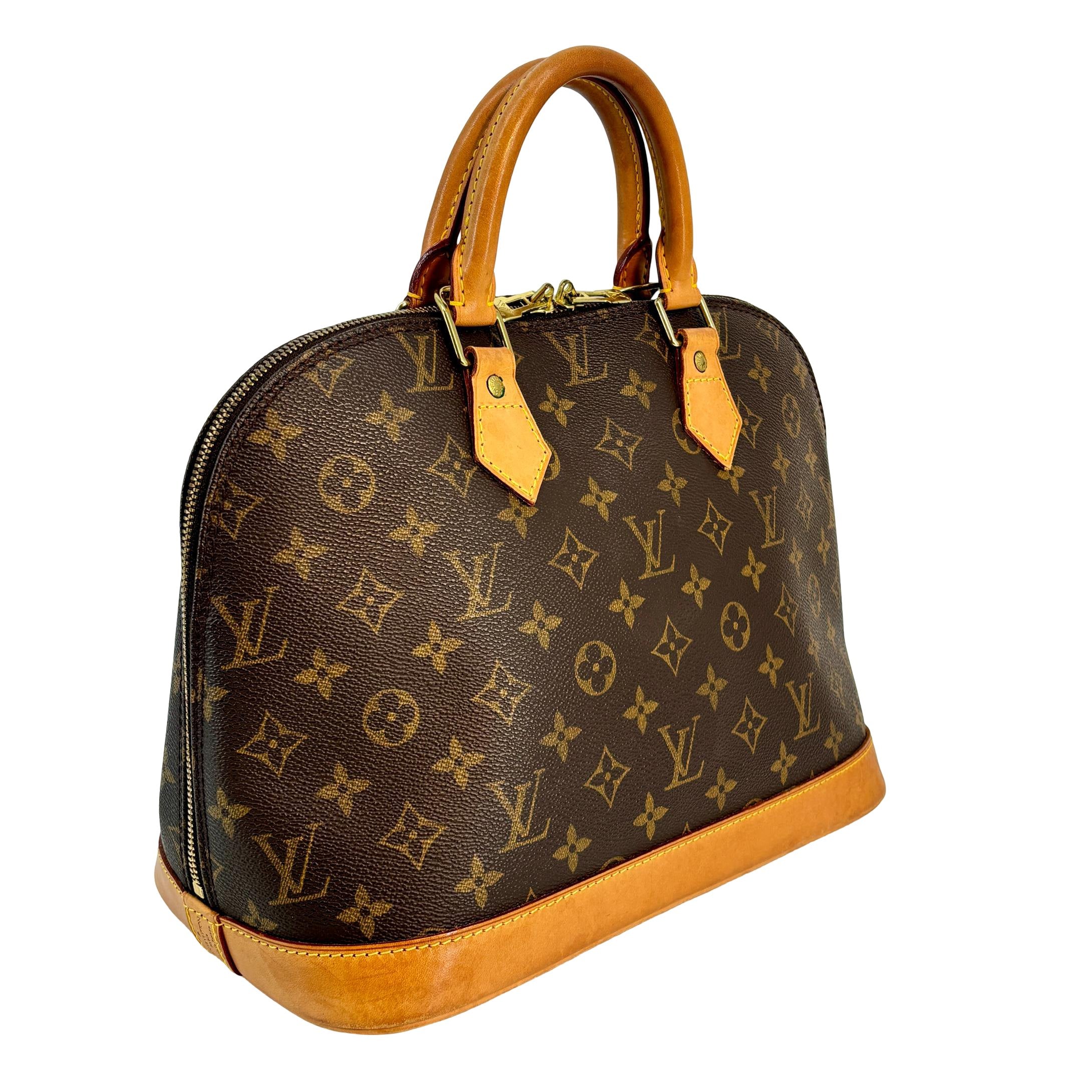 Louis Vuitton Alma PM Brown Monogram Canvas