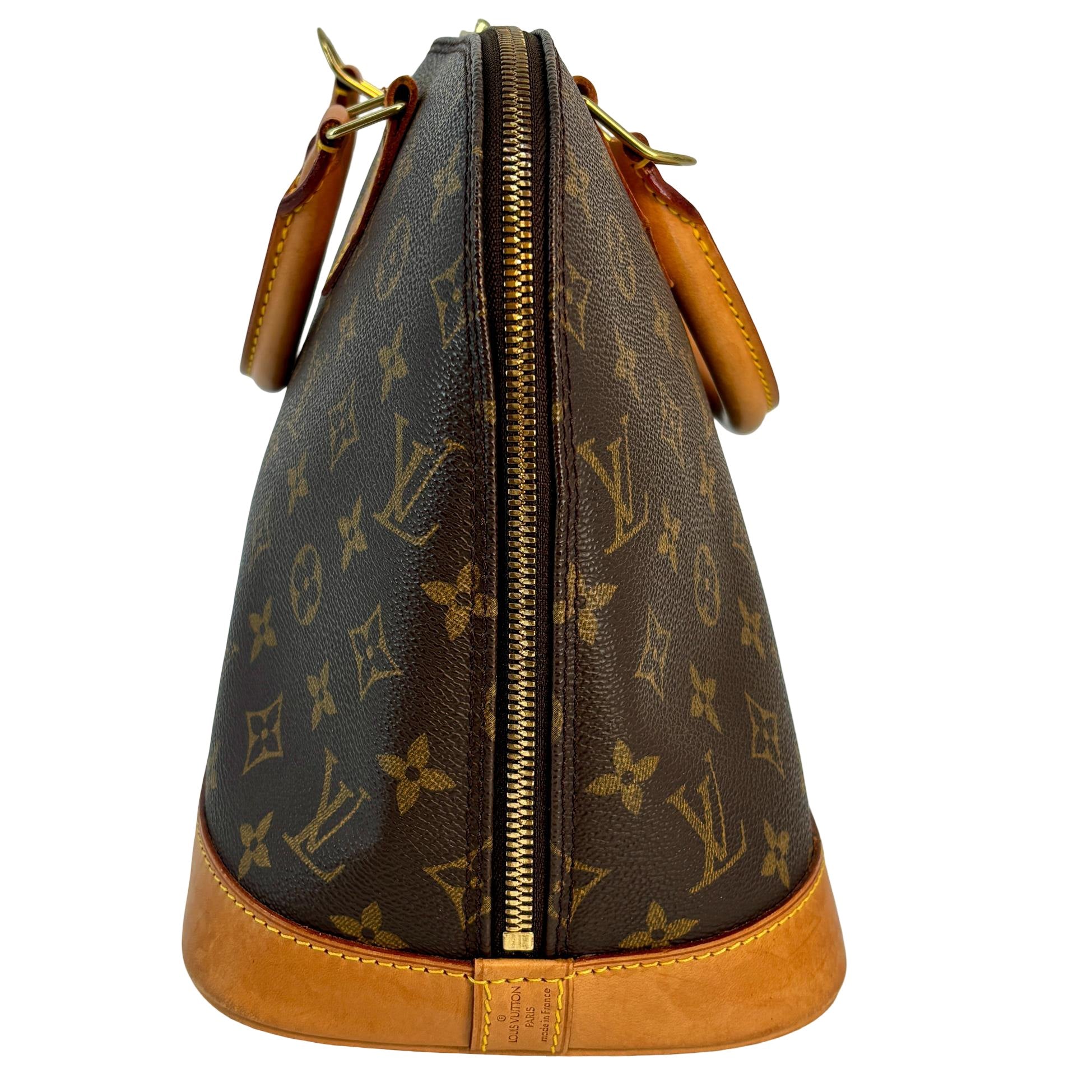 Louis Vuitton Alma PM Brown Monogram Canvas