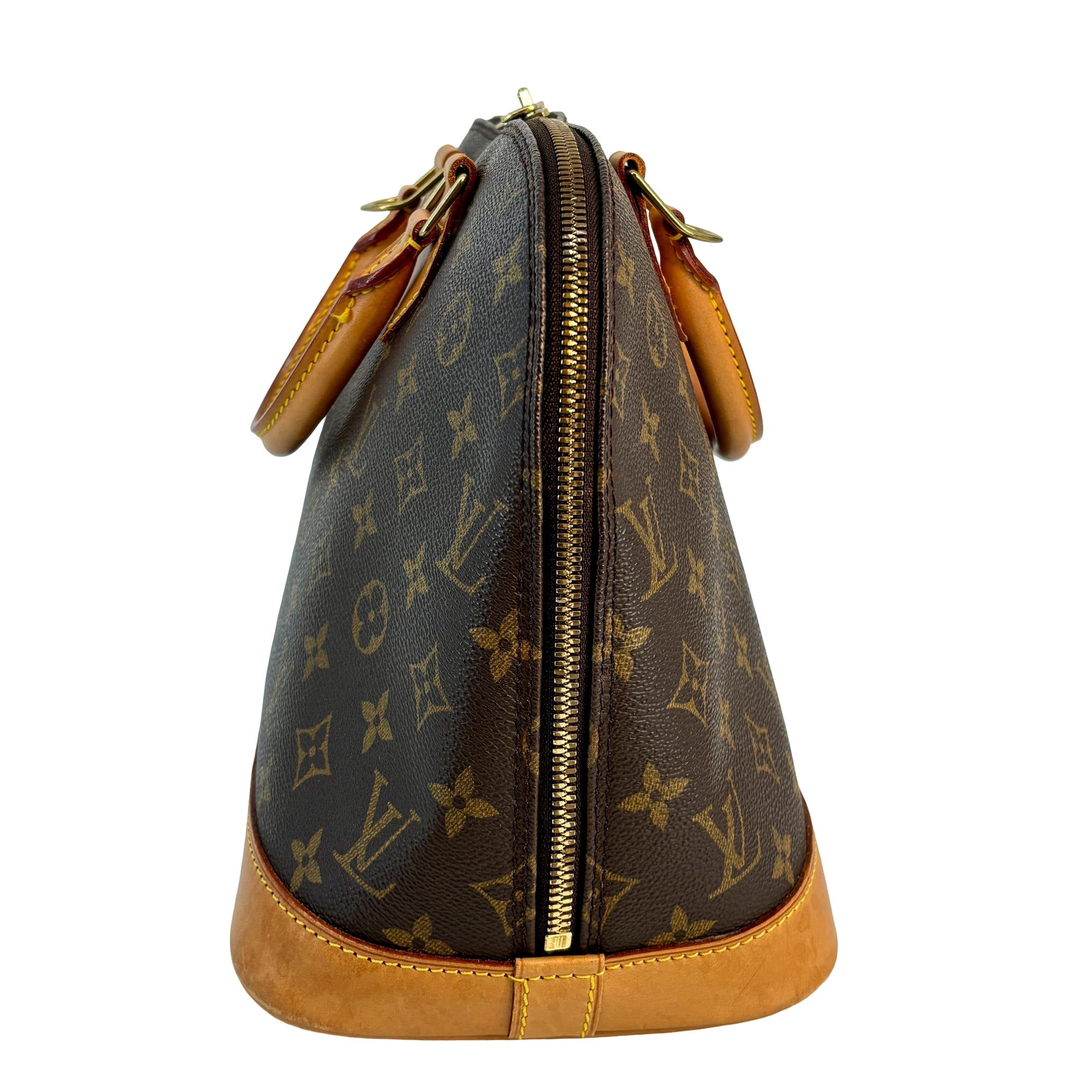 Louis Vuitton Alma PM Brown Monogram Canvas