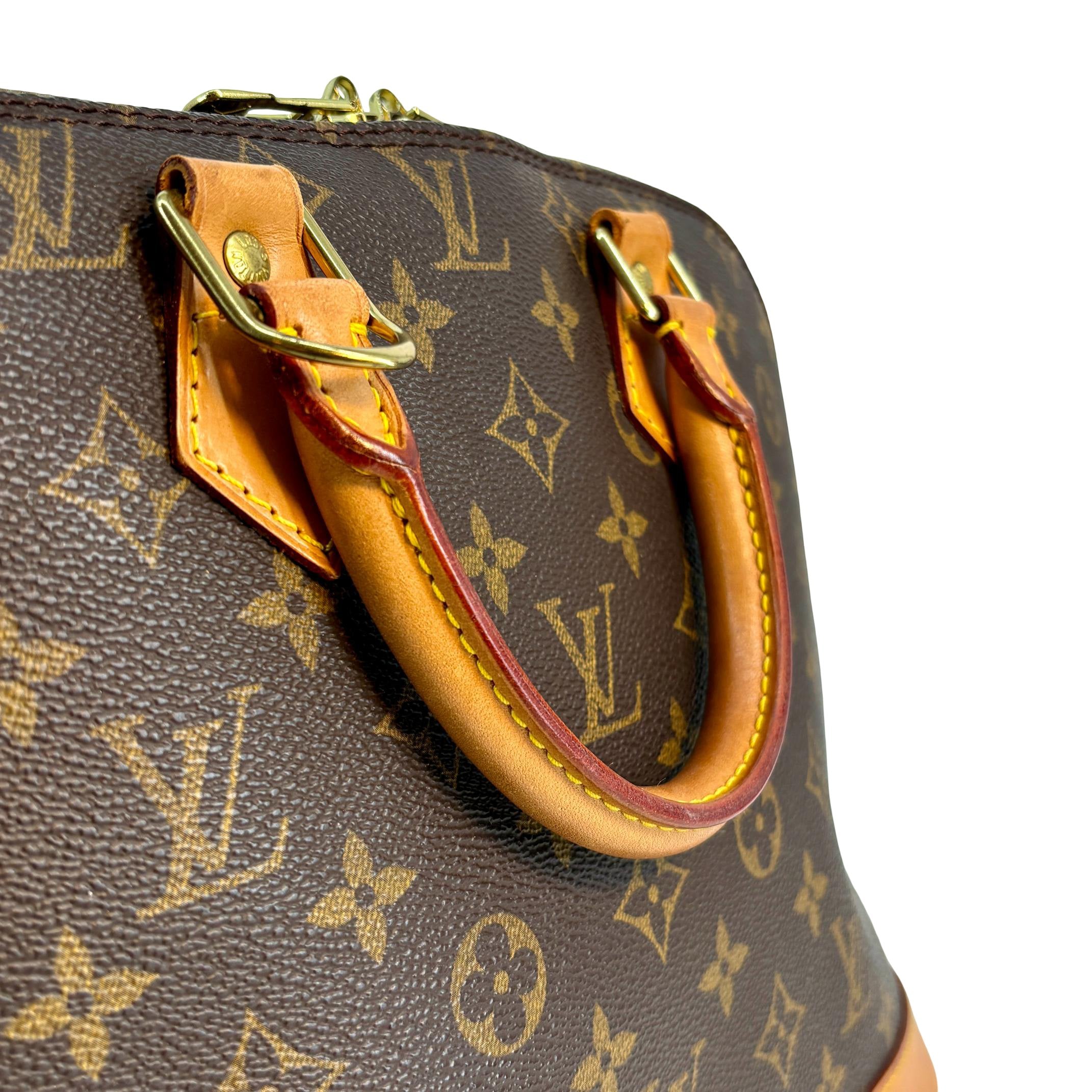 Louis Vuitton Alma PM Brown Monogram Canvas