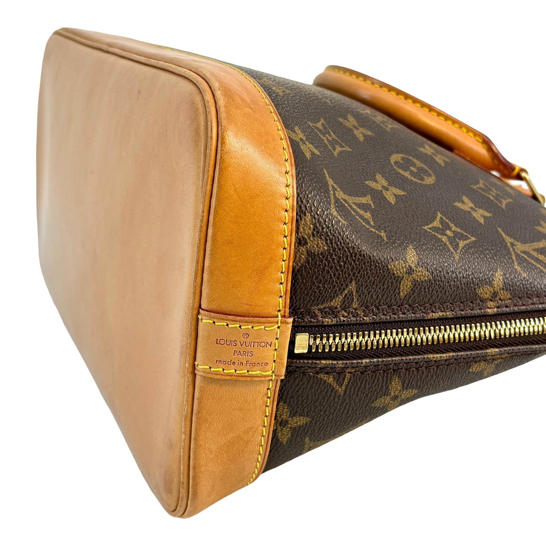 Louis Vuitton Alma PM Brown Monogram Canvas