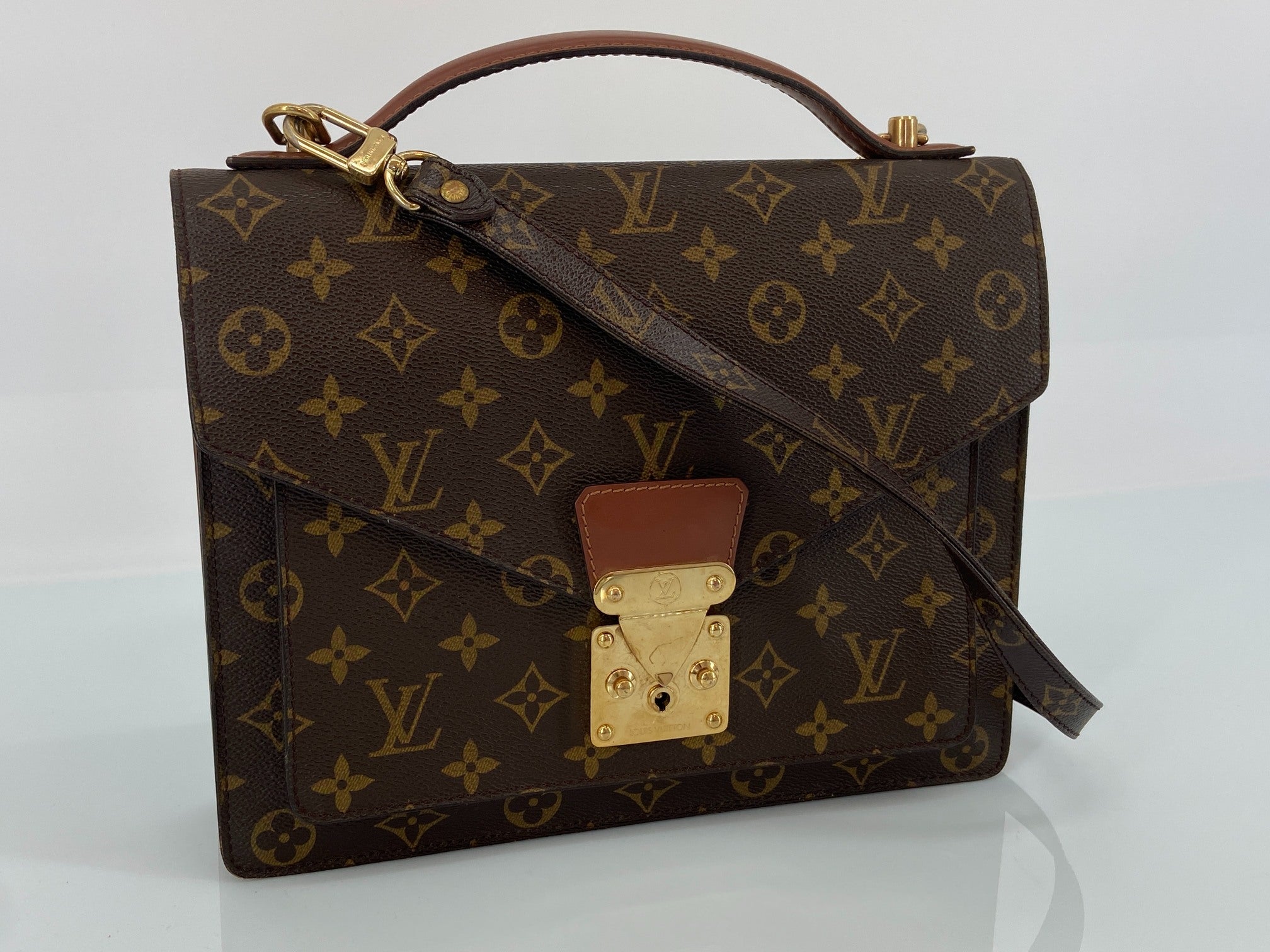 Louis Vuitton Monceau 28 Monogram Canvas