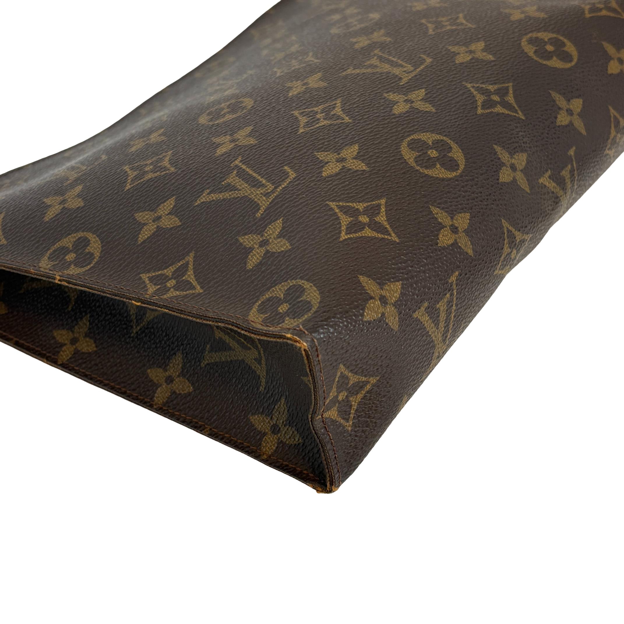 Louis Vuitton Poche Toilette 26 Brown Monogram Canvas