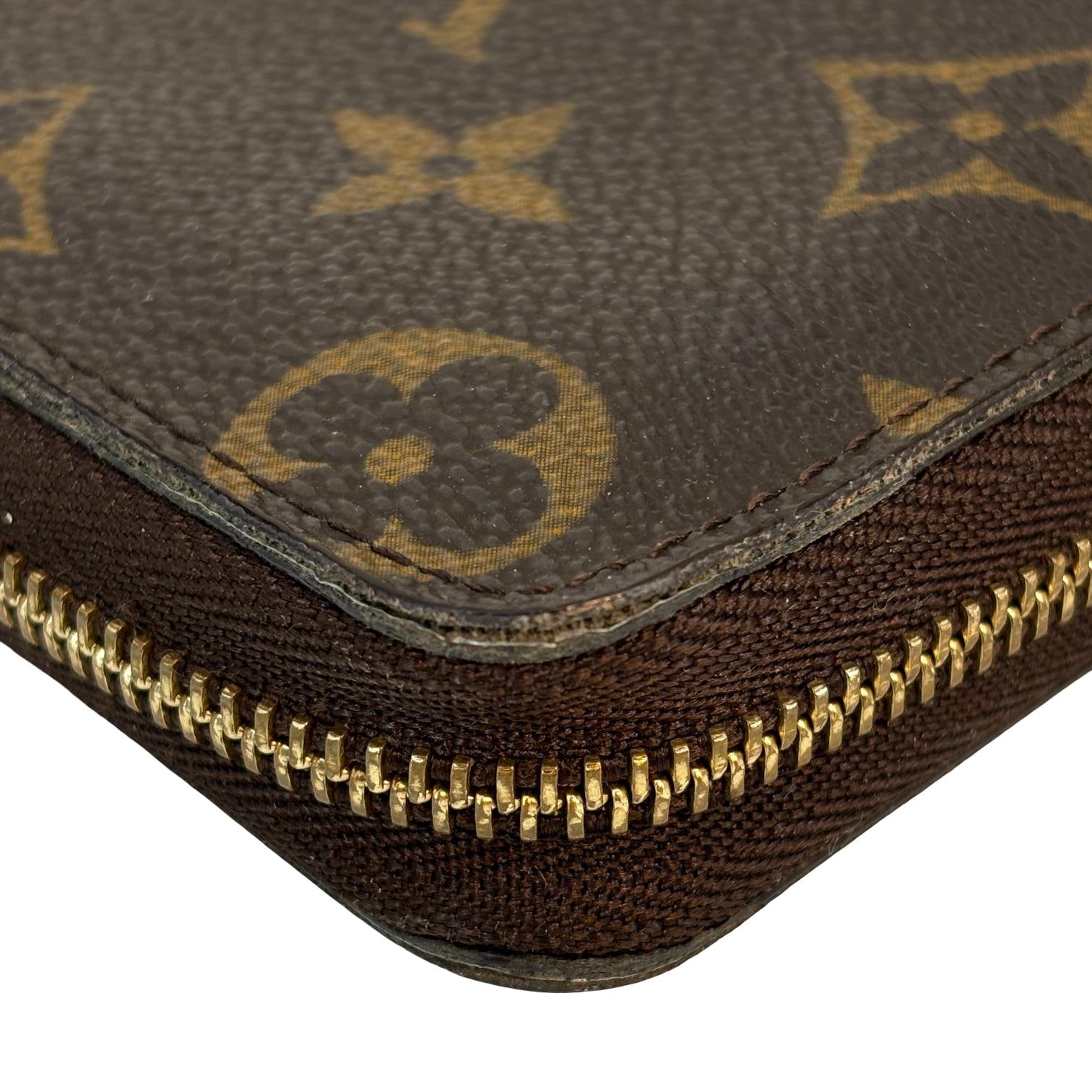 Louis Vuitton Zippy Coin Wallet Braun Monogram Canvas