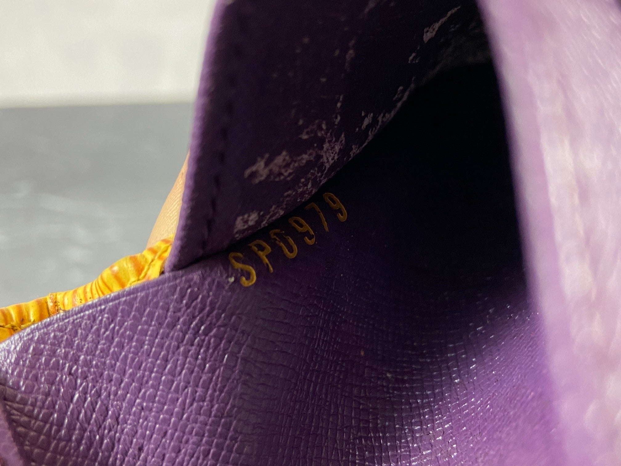 Louis Vuitton Elise Wallet Black Epi Leather