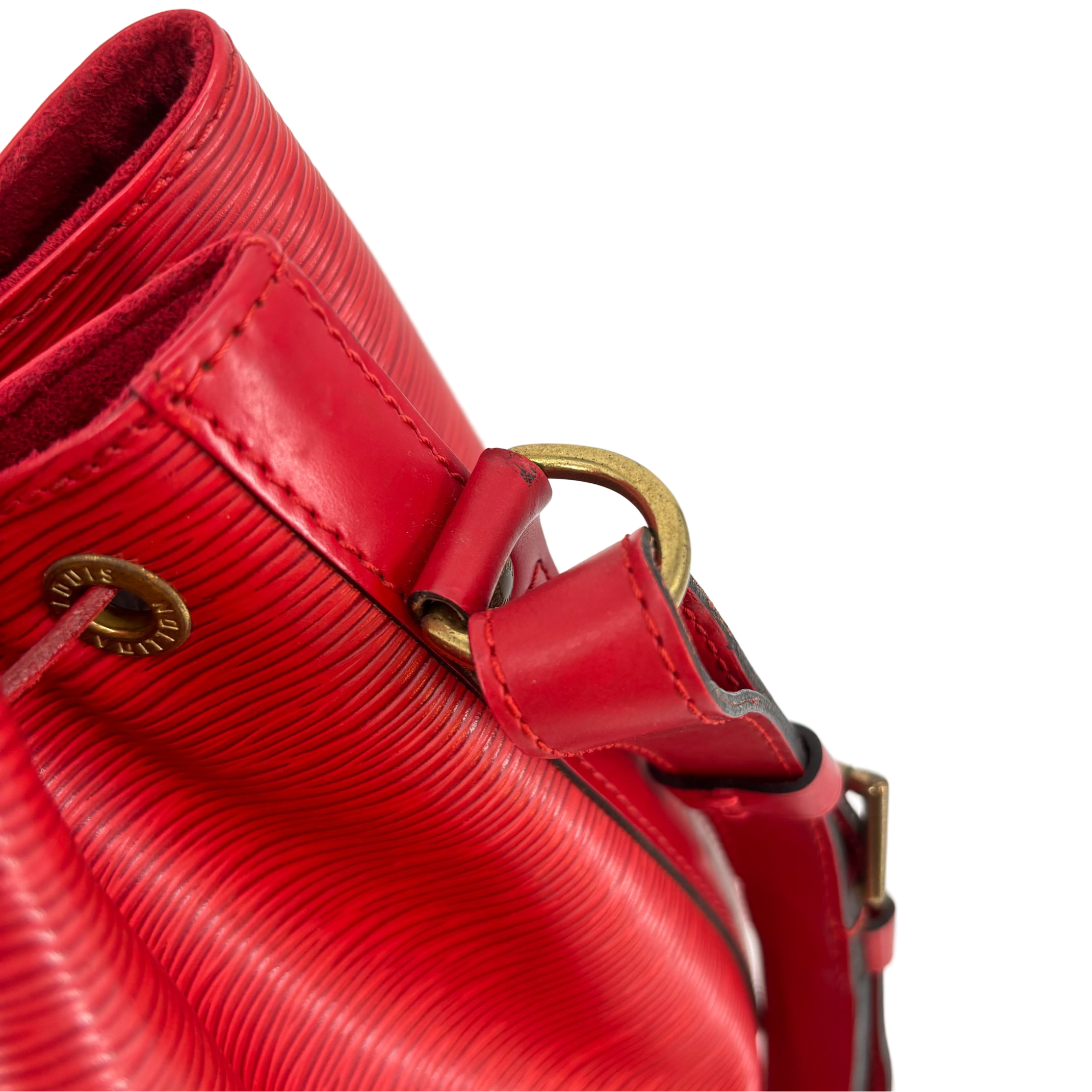 Louis Vuitton Sac Noé Petit Red Epi Leather