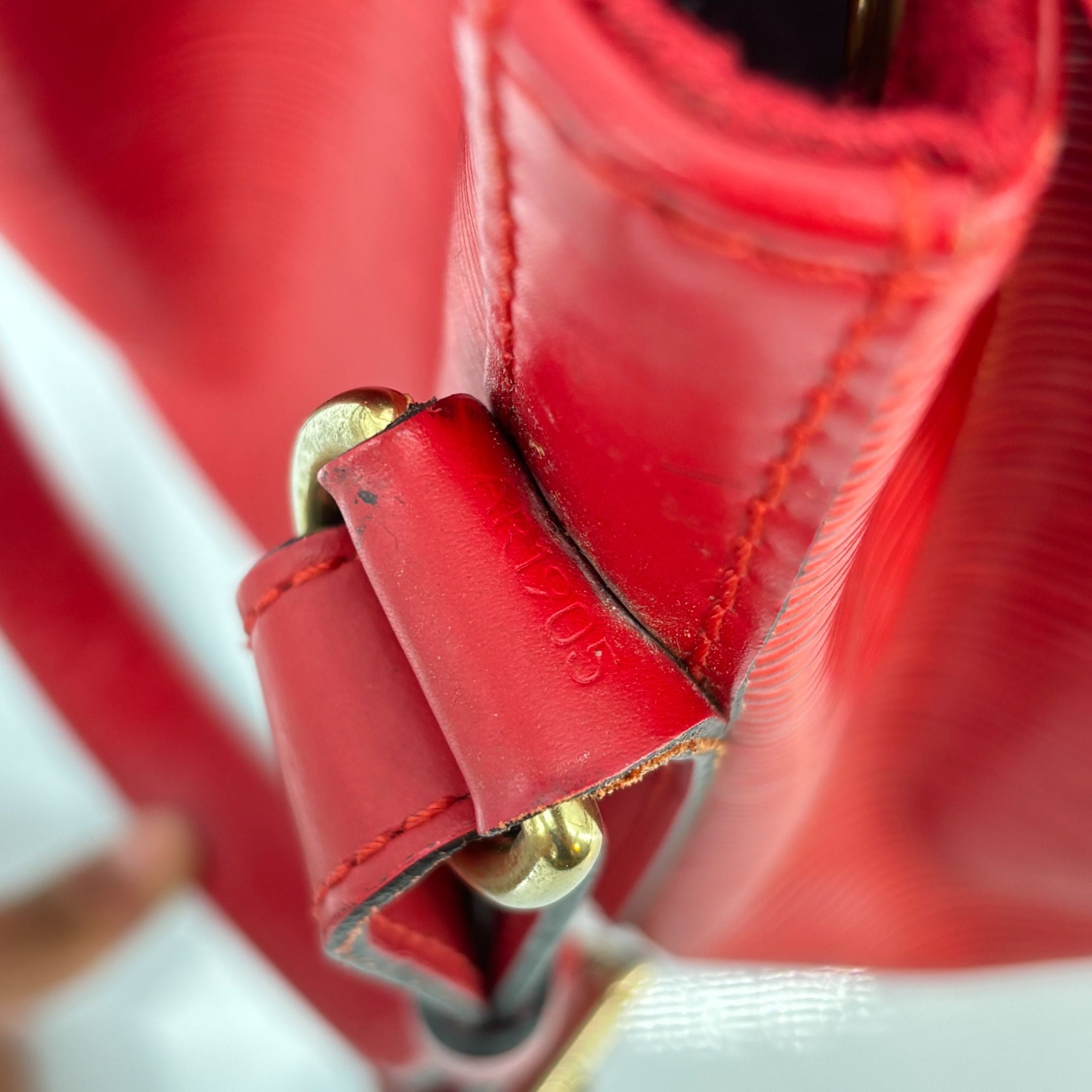 Louis Vuitton Sac Noé Petit Red Epi Leather