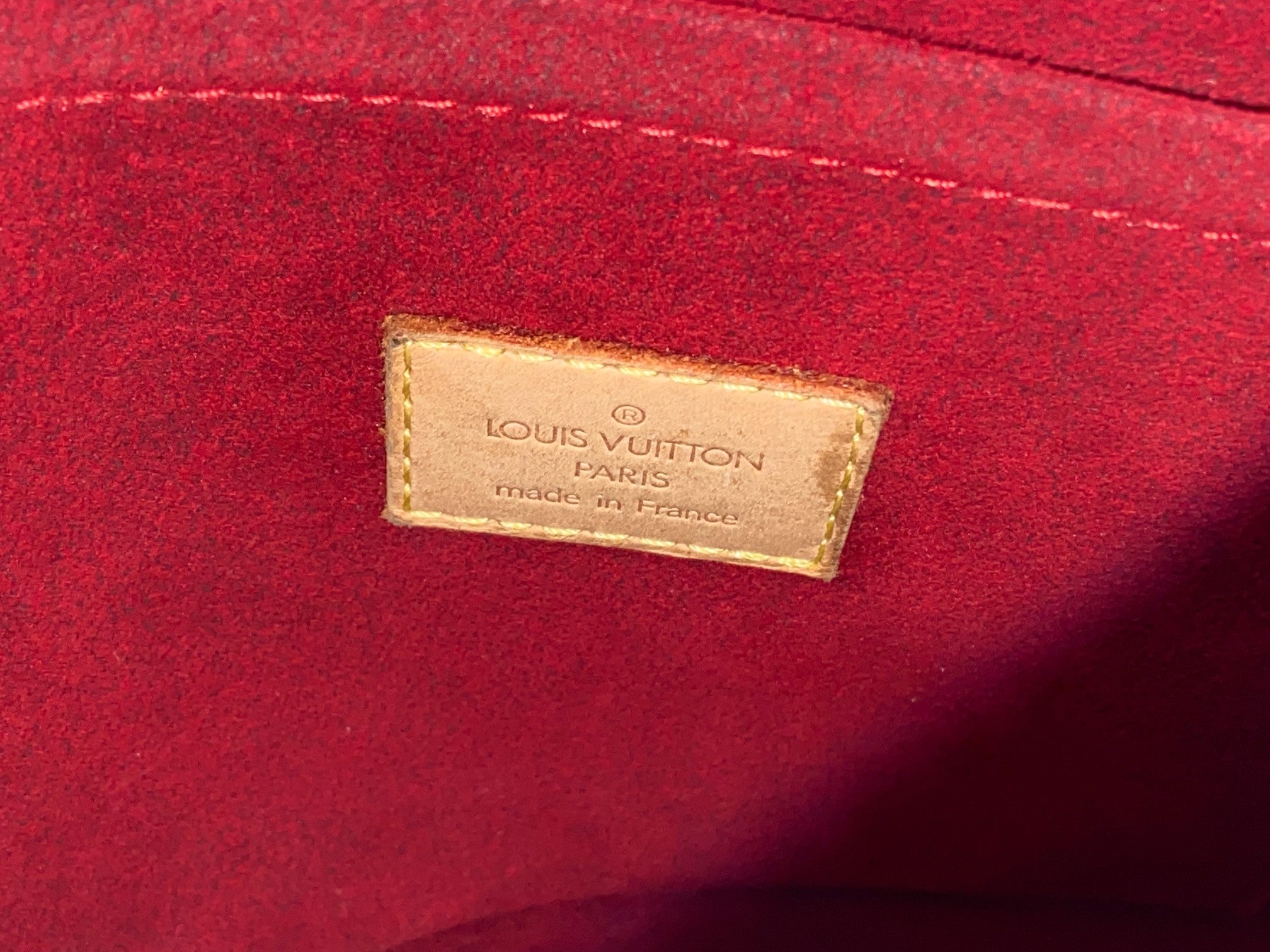 Louis Vuitton Croissant GM Hobo Bag Monogram Canvas